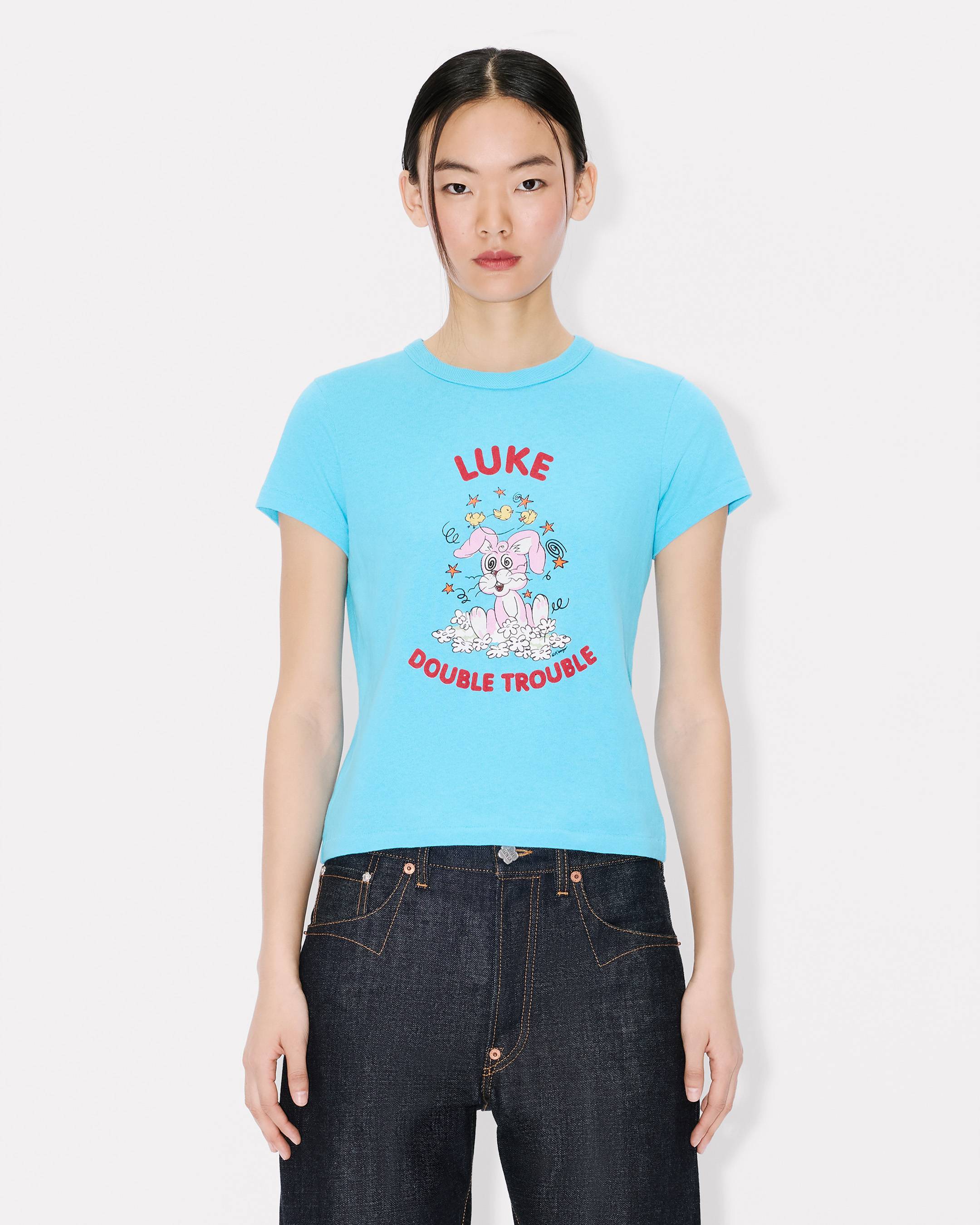 Kenzo Cartoon Tshirt In Cotton Women's