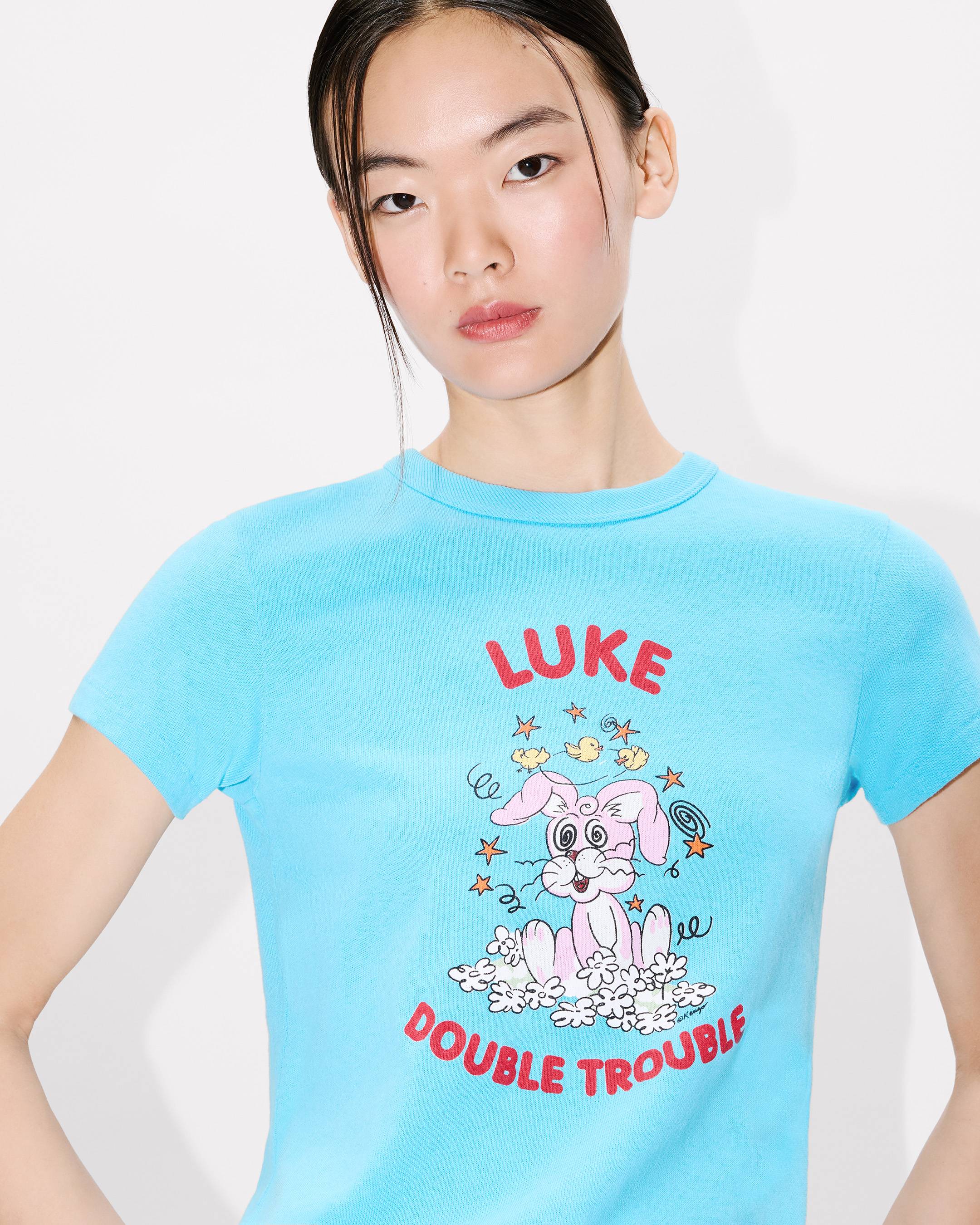 Kenzo Cartoon Tshirt In Cotton Women's