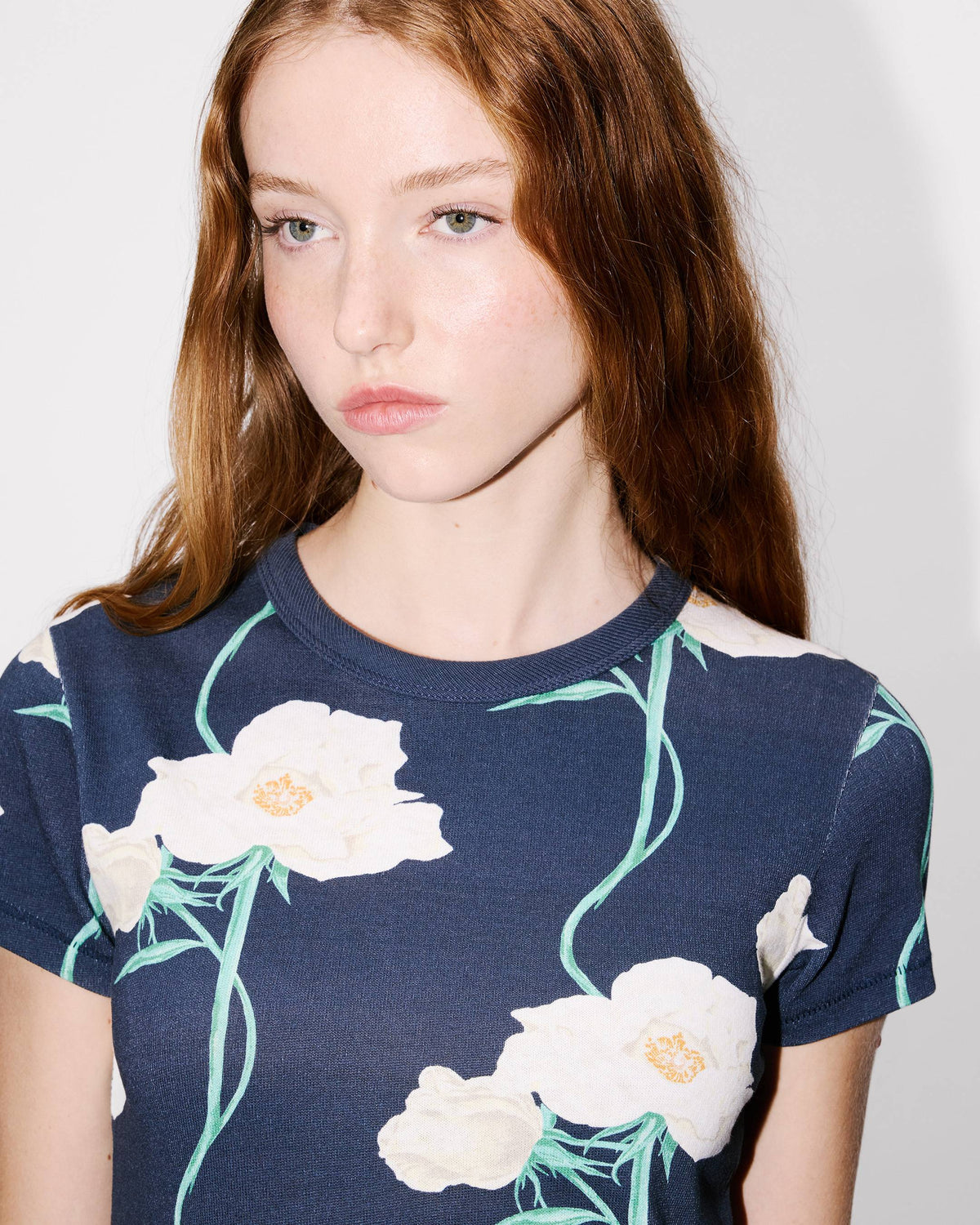 Kenzo Archive Rose Tshirt In Cotton Women's