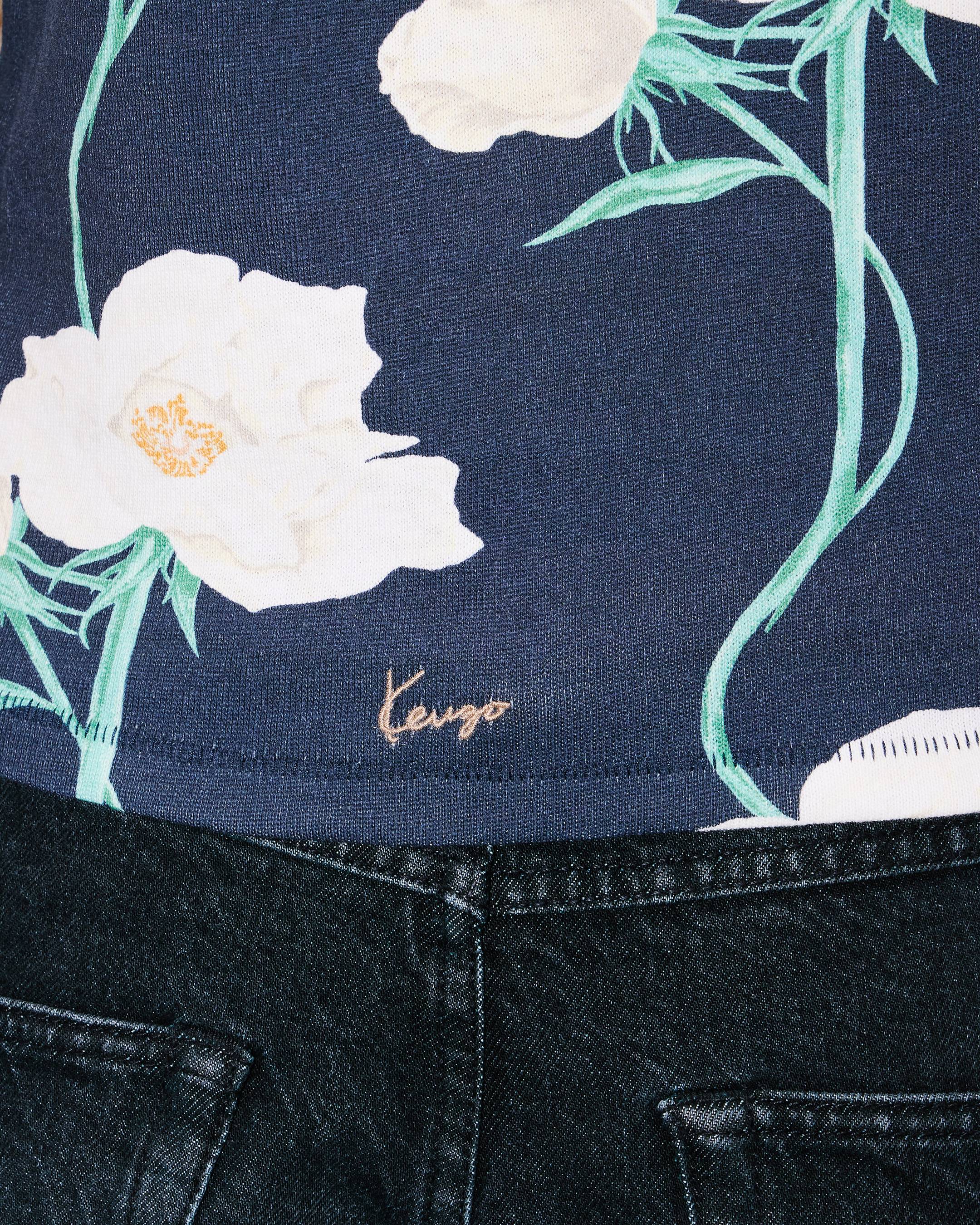 Kenzo Archive Rose Tshirt In Cotton Women's