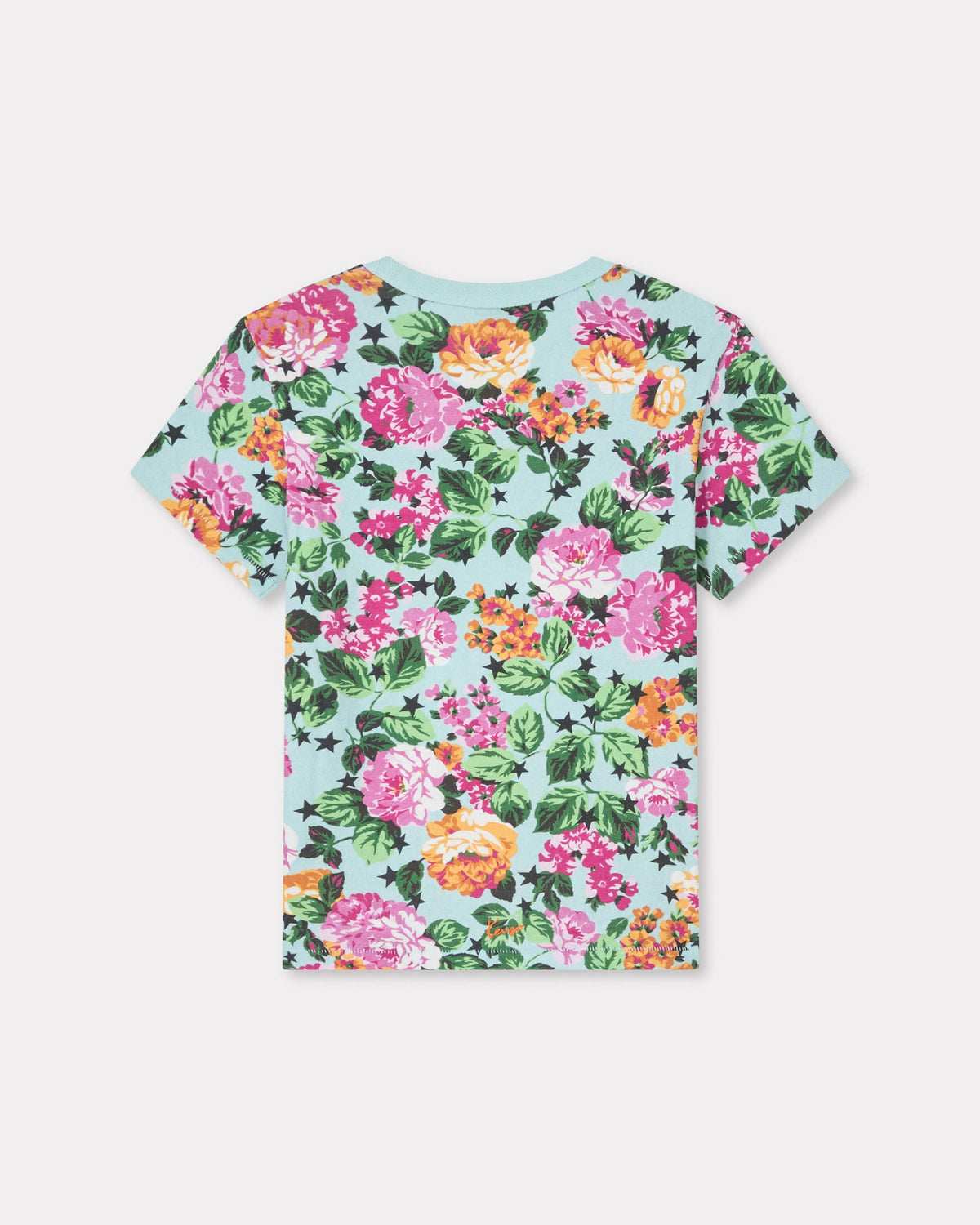 Kenzo Floral Tshirt In Cotton Women's