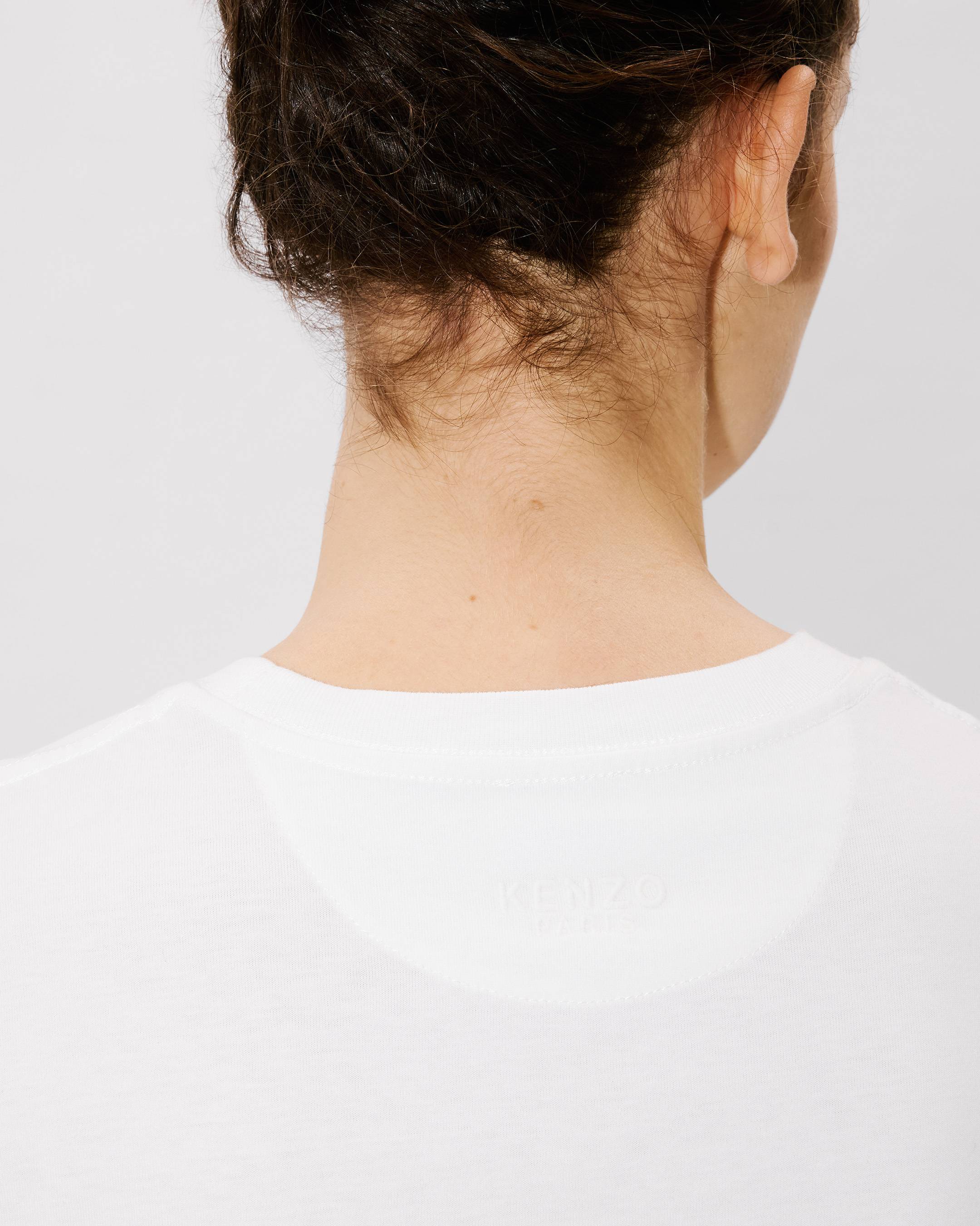 Kenzo Wild Tiger Embroidered Tshirt In Cotton Women's