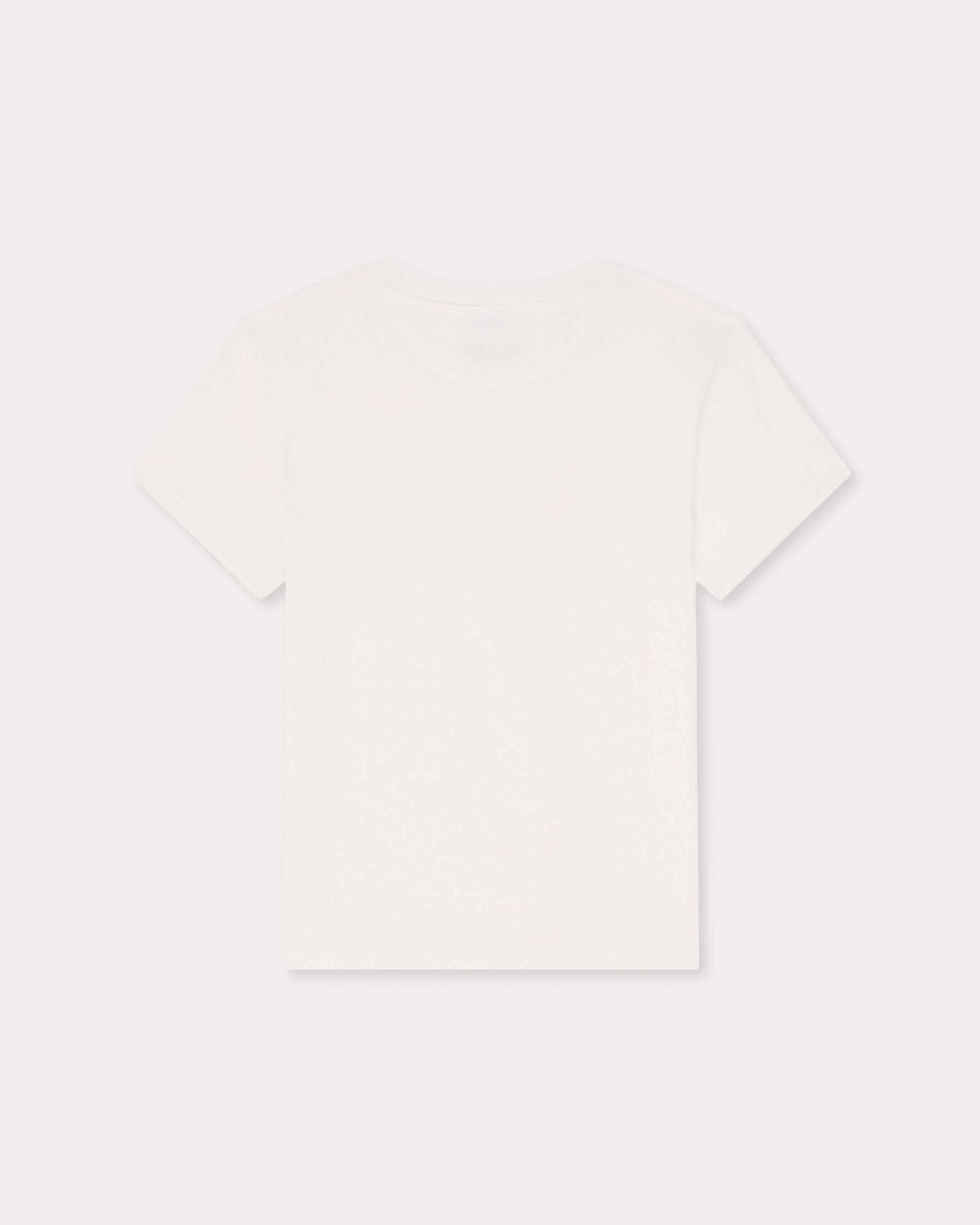Kenzo Wild Tiger Embroidered Tshirt In Cotton Women's