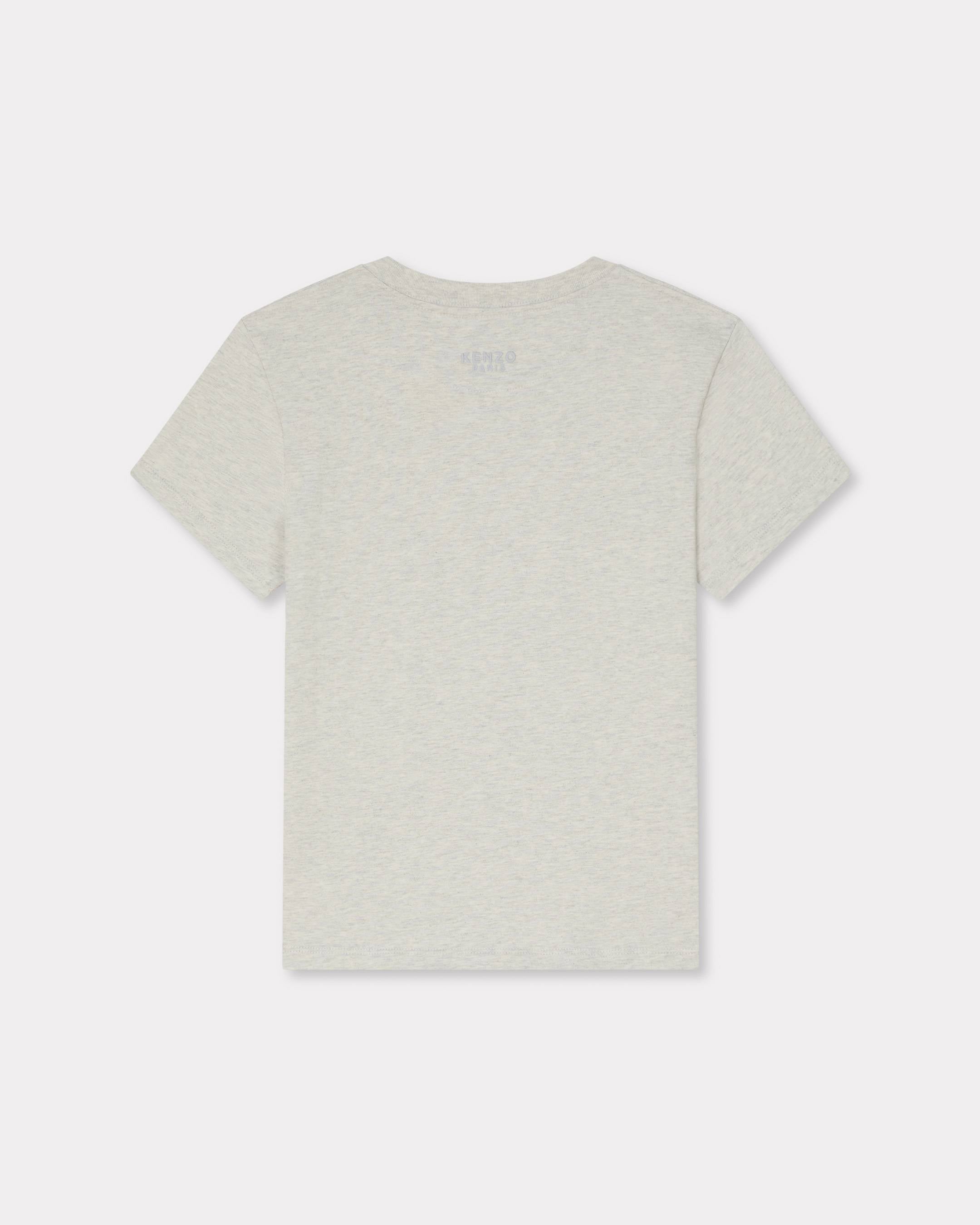 Kenzo Wild Tiger Embroidered Tshirt In Cotton Women's