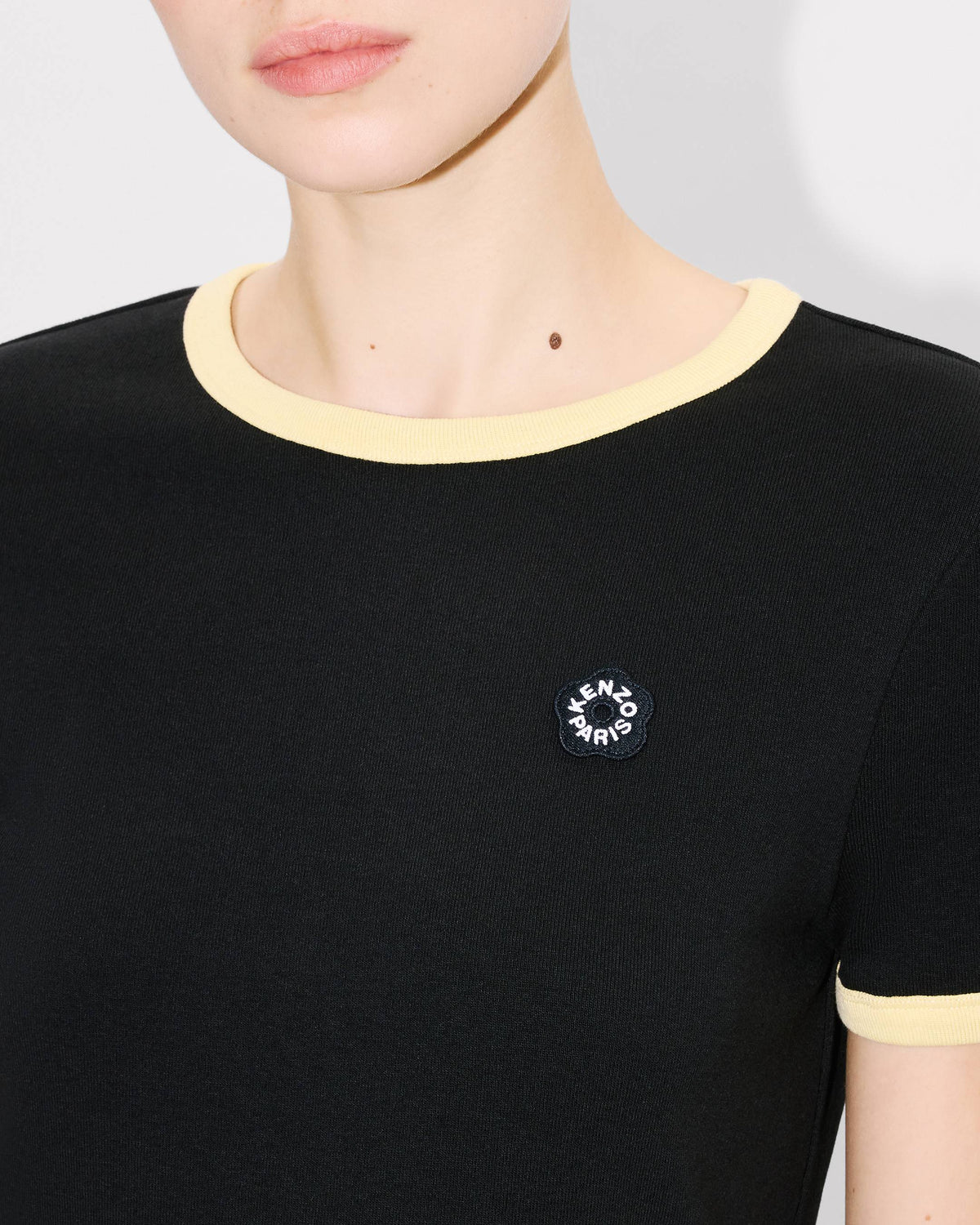 Kenzo Boke Flower 20 Embroidered Tshirt In Cotton Women's