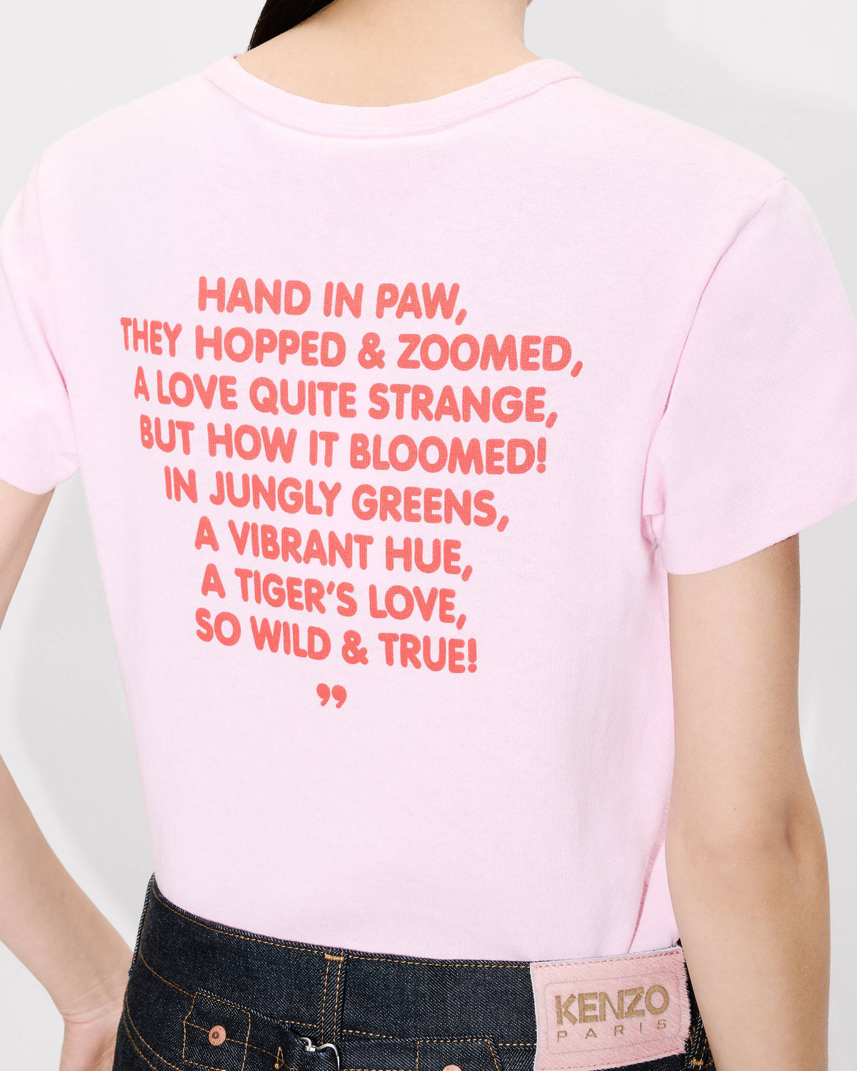 Kenzo Cartoon Tshirt In Cotton Women's