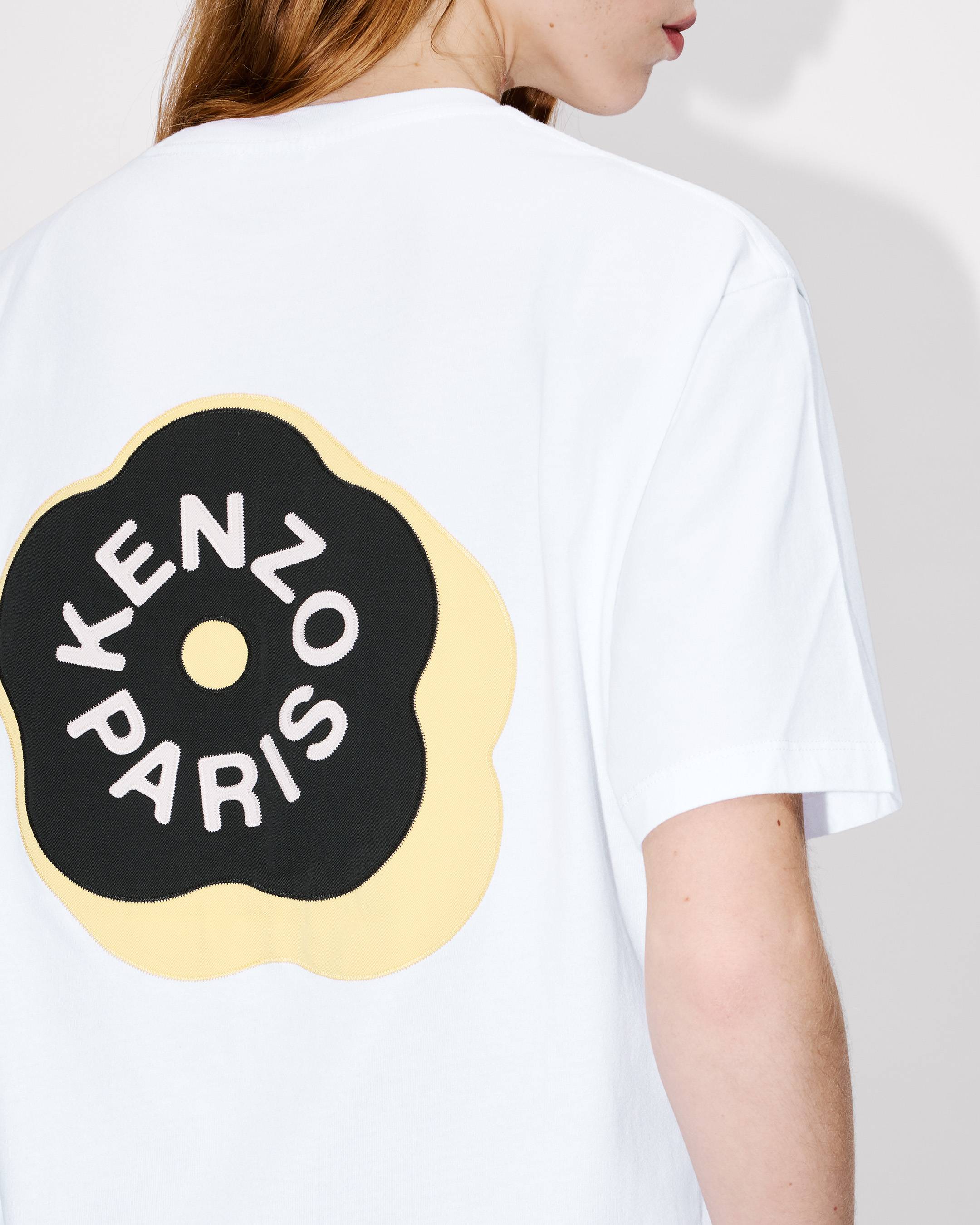 Kenzo Boke Flower 20 Embroidered Loose Tshirt In Cotton Women's