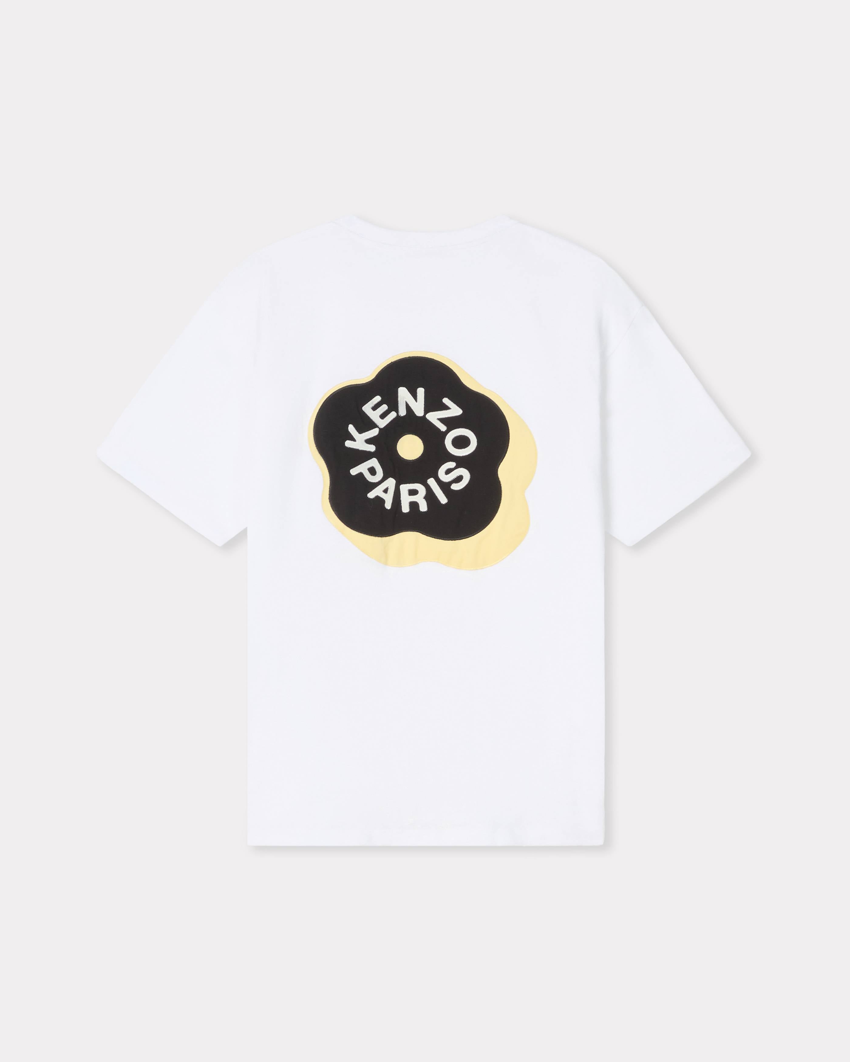 Kenzo Boke Flower 20 Embroidered Loose Tshirt In Cotton Women's