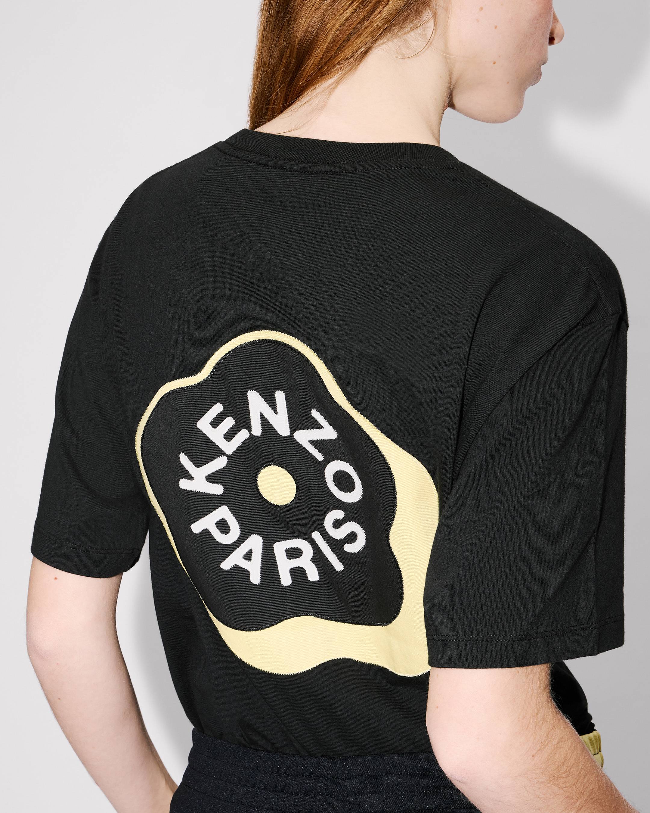 Kenzo Boke Flower 20 Embroidered Loose Tshirt In Cotton Women's