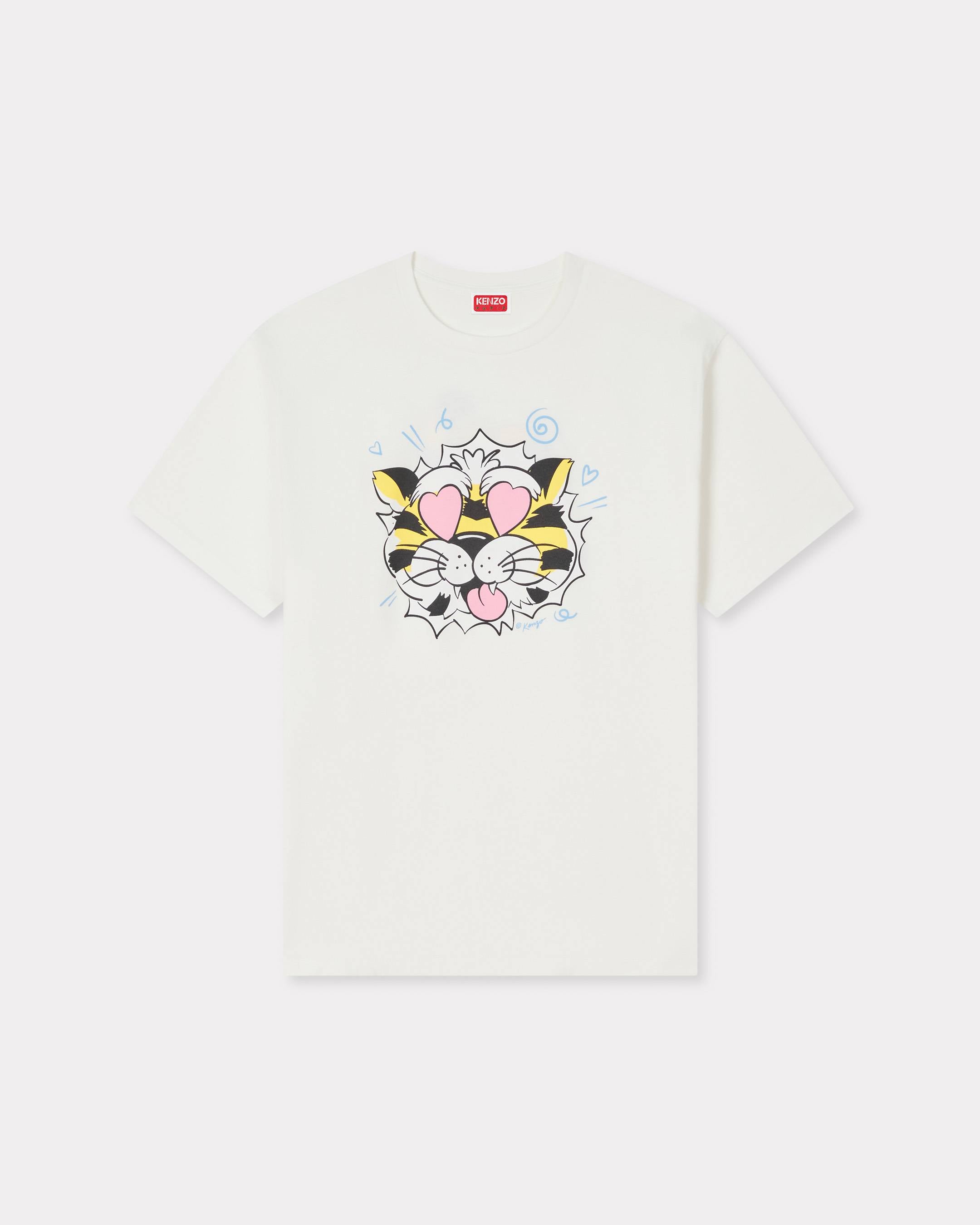 Kenzo Wild Tiger Loose Tshirt In Cotton Women's