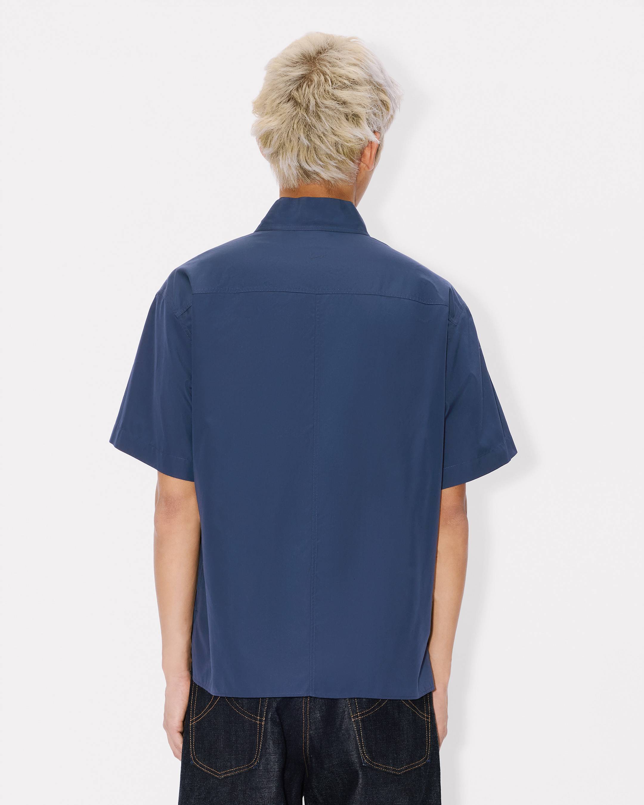 Kenzo Kimono Short Sleeve Shirt In Cotton