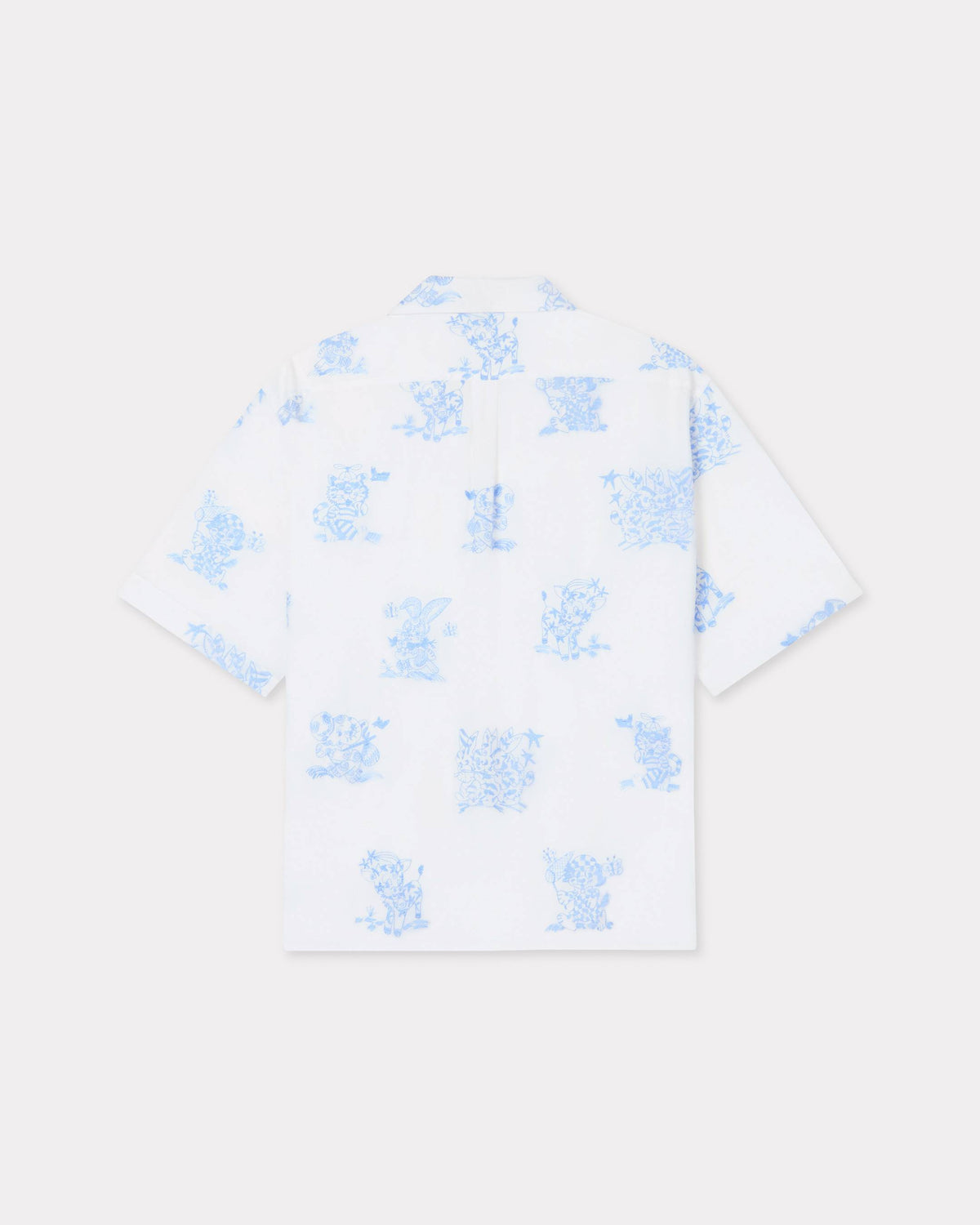 Kenzo Cartoon Hawaiian Short Sleeve Shirt