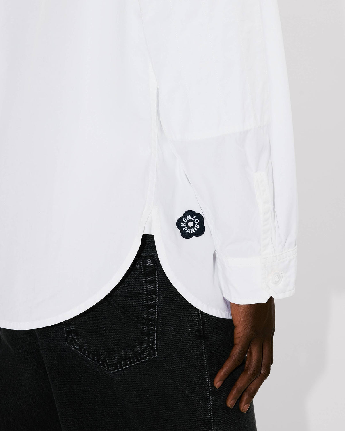 Kenzo Boke Flower 20 Baseball Shirt In Cotton
