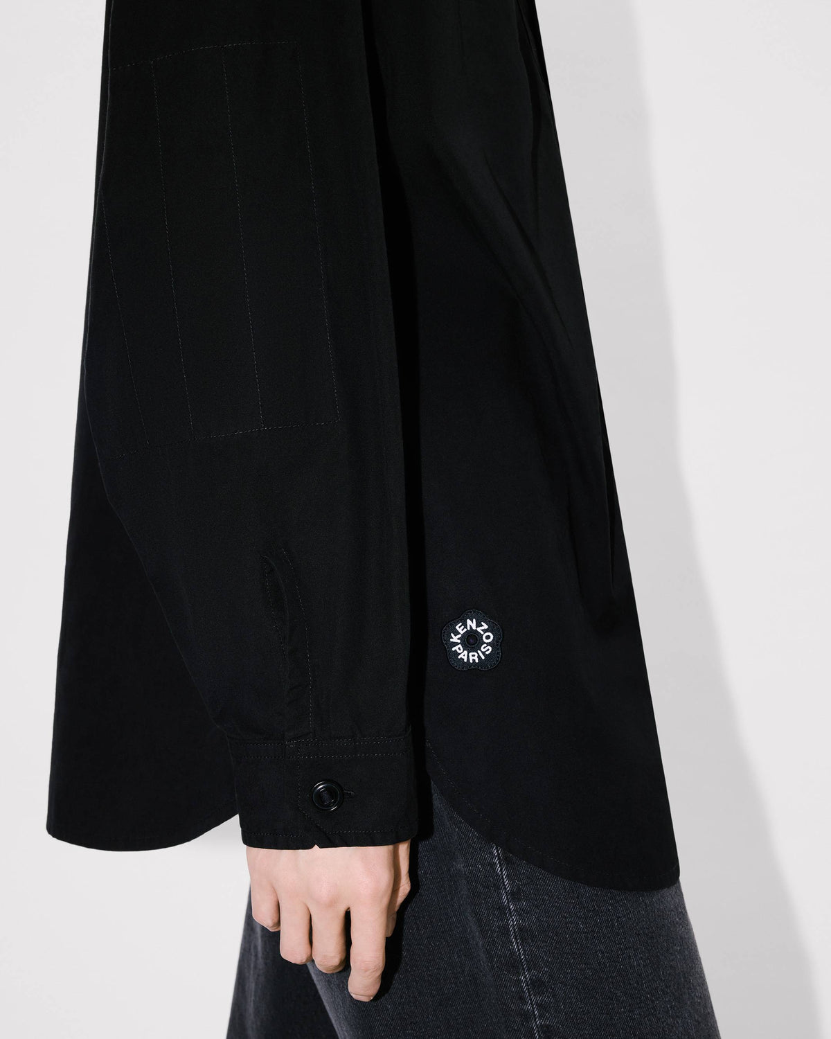 Kenzo Boke Flower 20 Baseball Shirt In Cotton