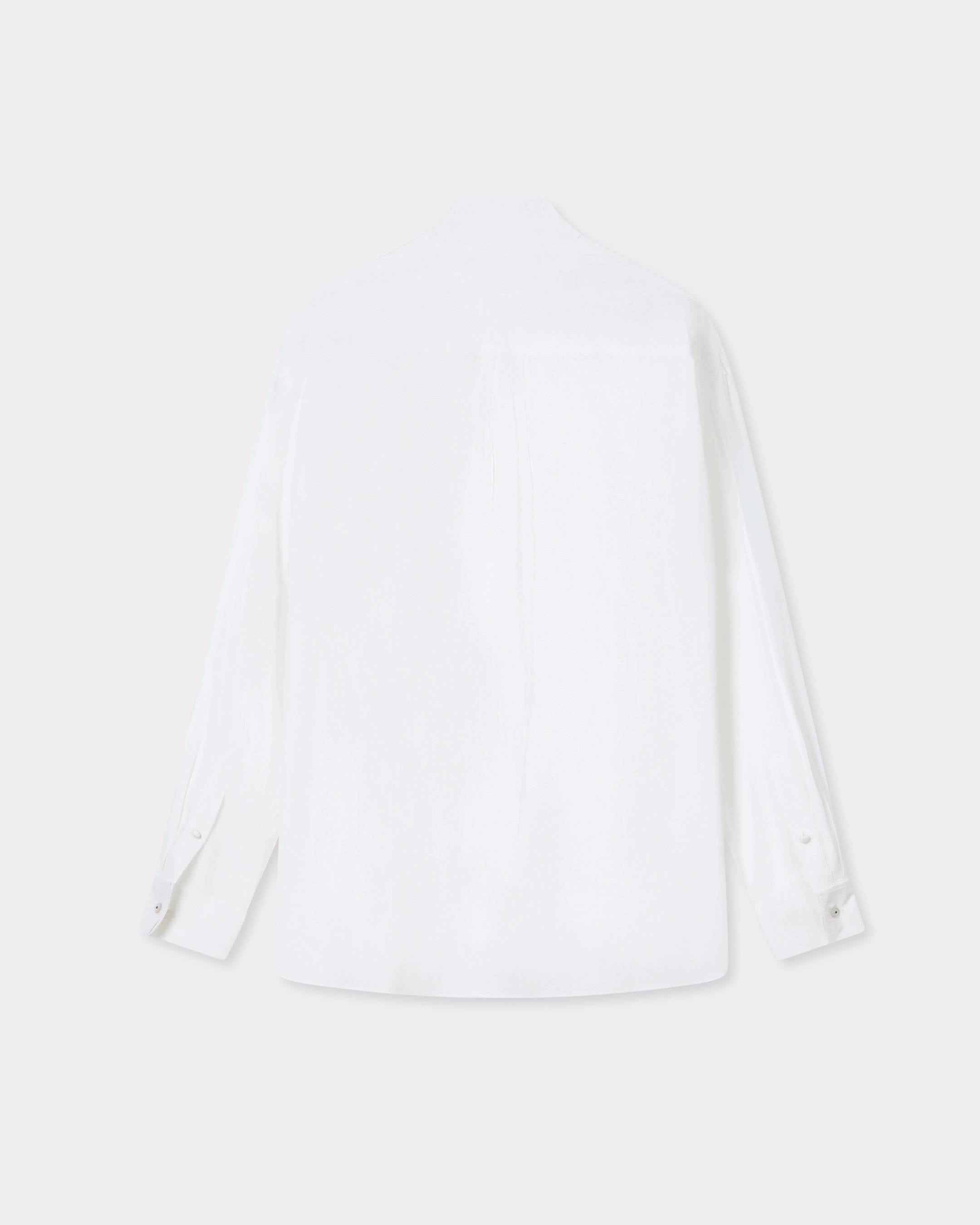 Kenzo Bow Collar Shirt In Cotton