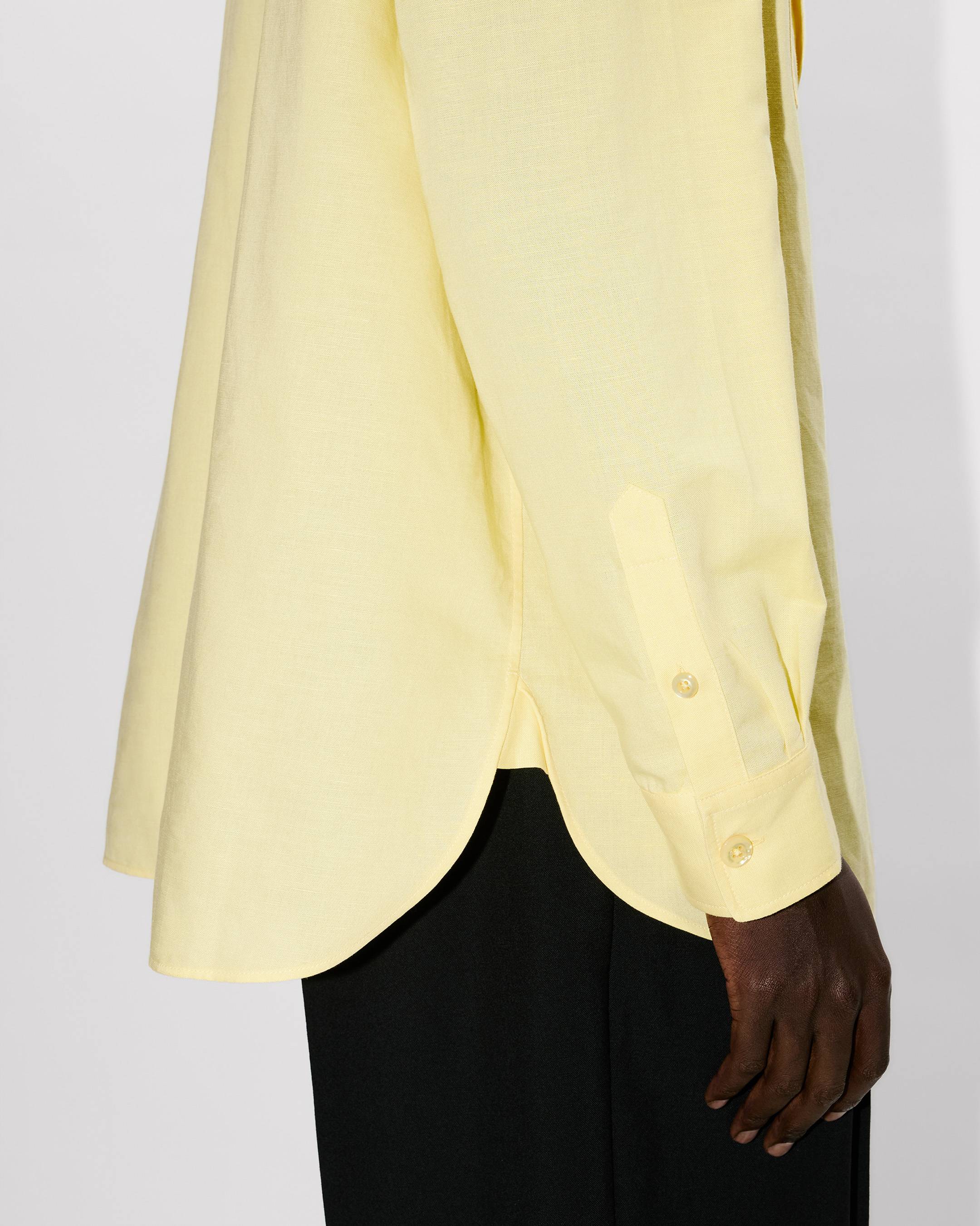 Kenzo Cargo Overshirt In Cotton Linen