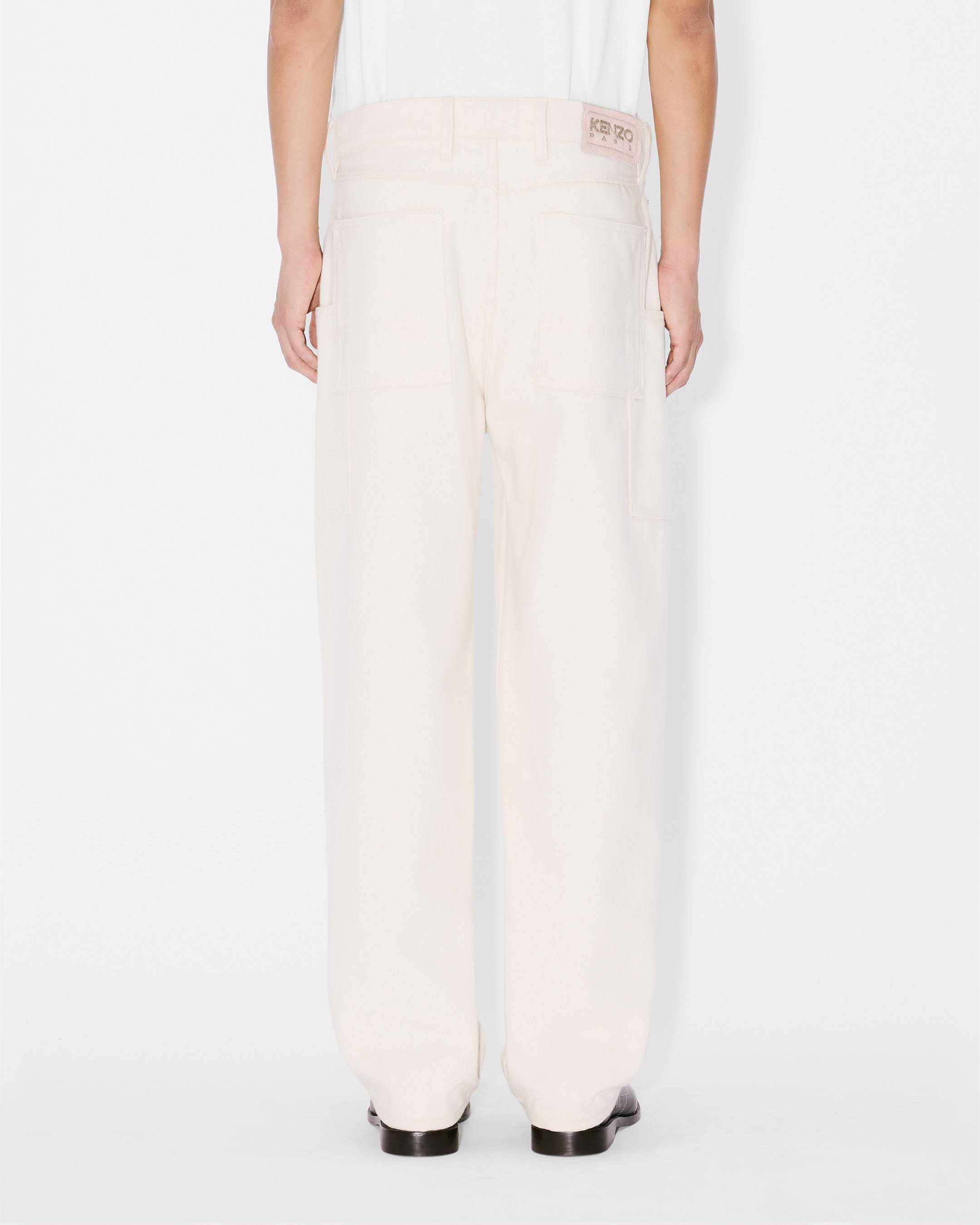Kenzo Cargo Monkey Fit Jeans In Japanese Denim