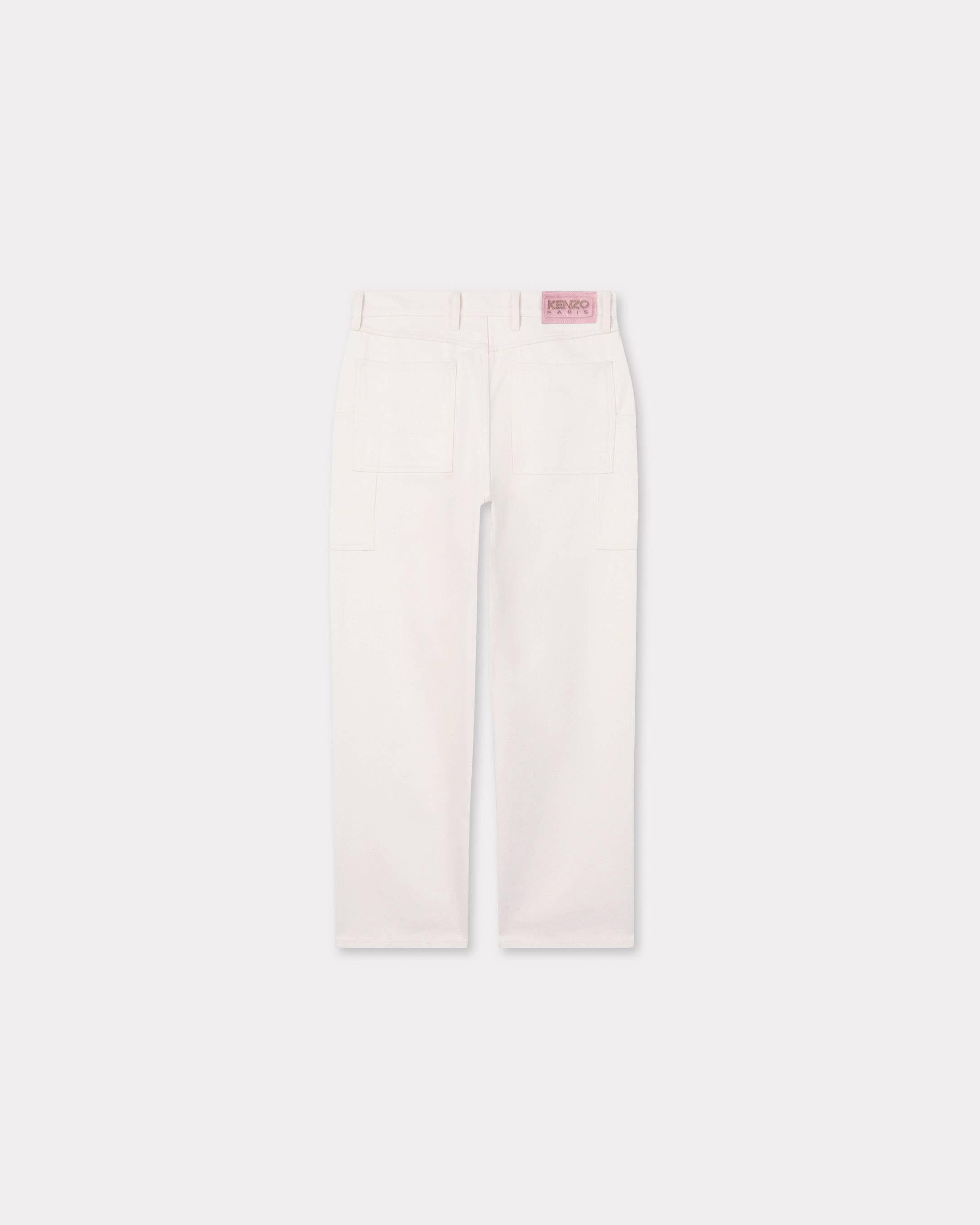 Kenzo Cargo Monkey Fit Jeans In Japanese Denim