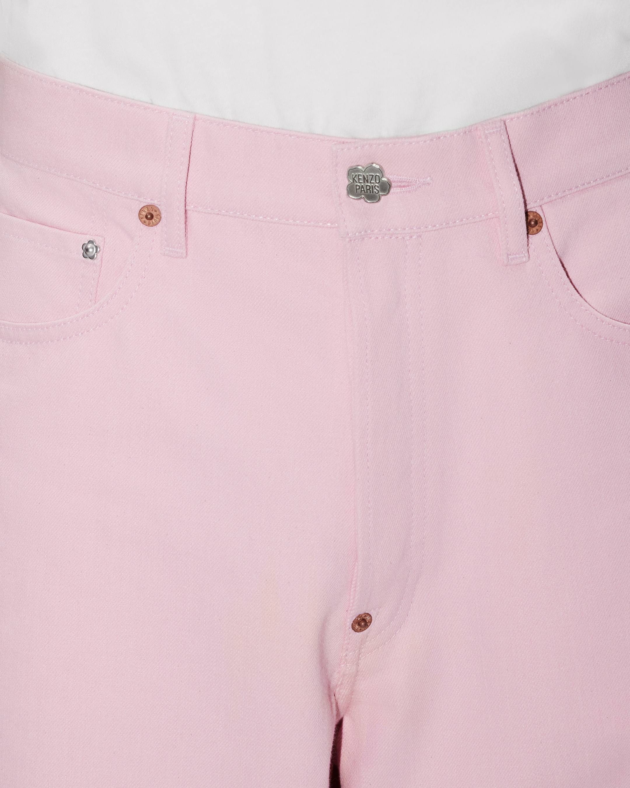 Kenzo Turn Up Wide Fit Jeans In Japanese Denim