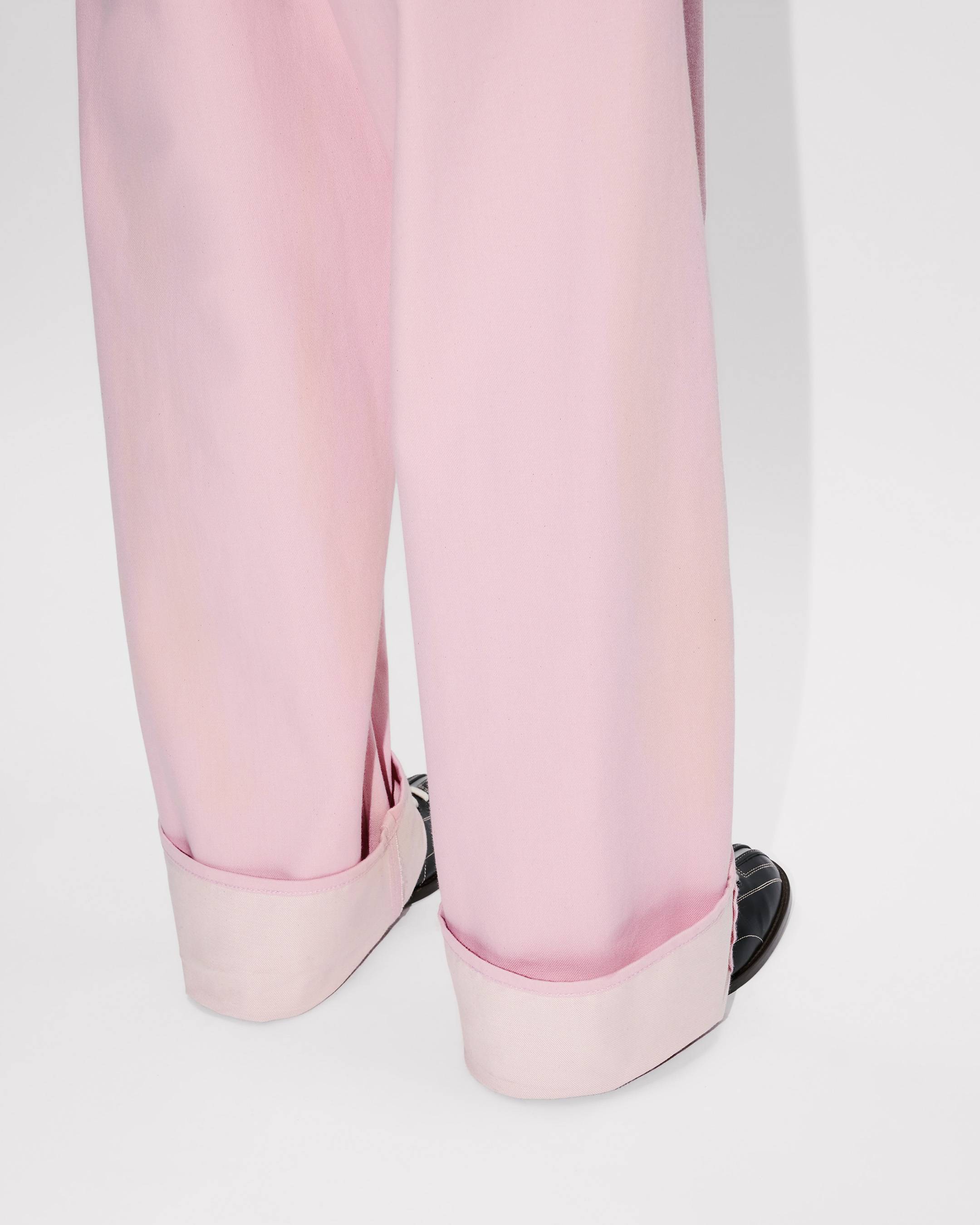 Kenzo Turn Up Wide Fit Jeans In Japanese Denim