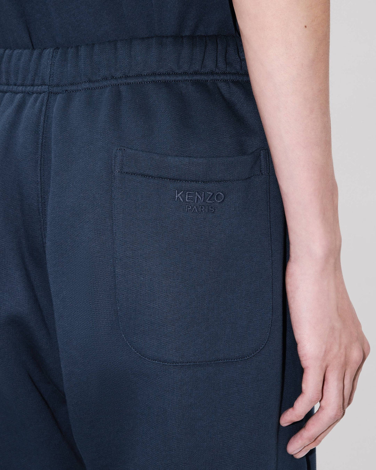 Kenzo Boke Flower Embroidered Jogpants In Cotton