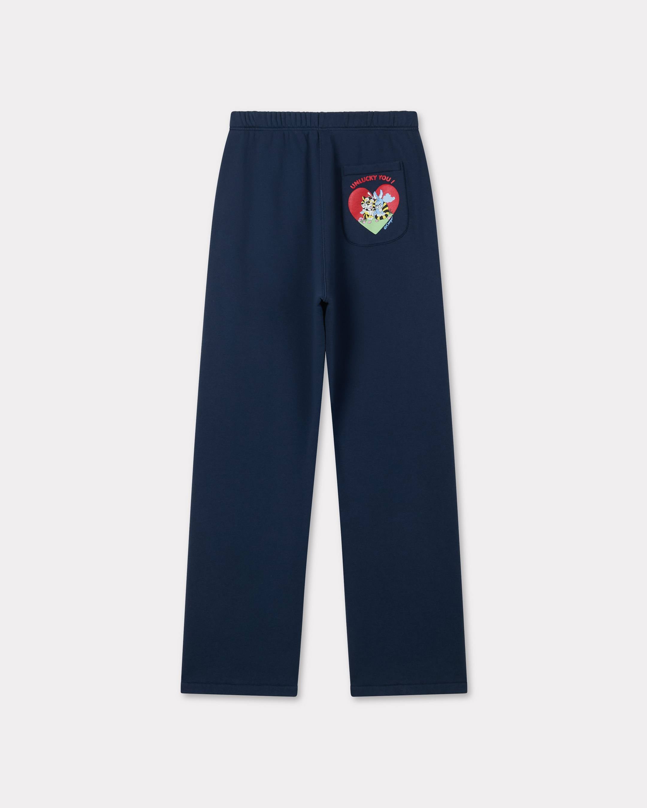 Kenzo Cartoon Straight Jogpants In Cotton