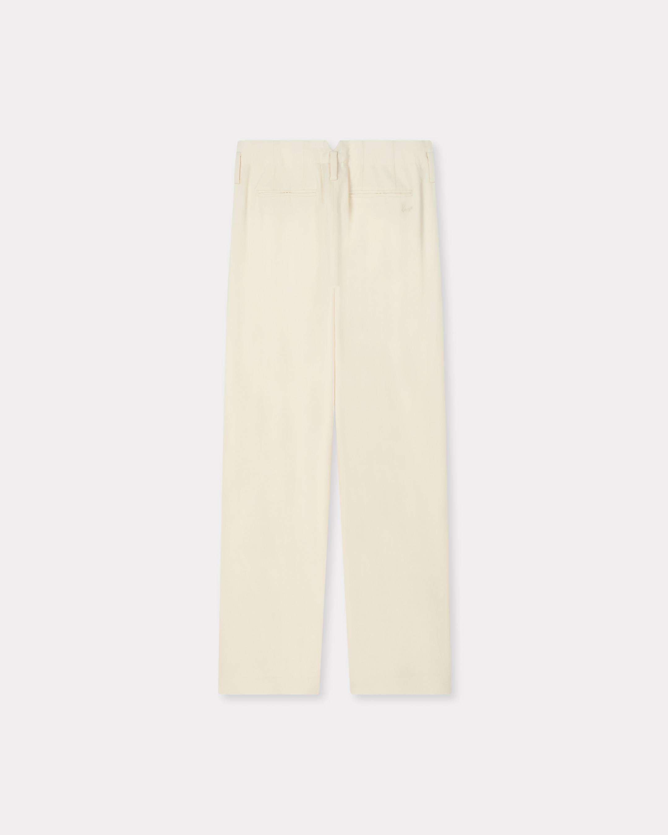 Kenzo Pleated Pants In Virgin Wool