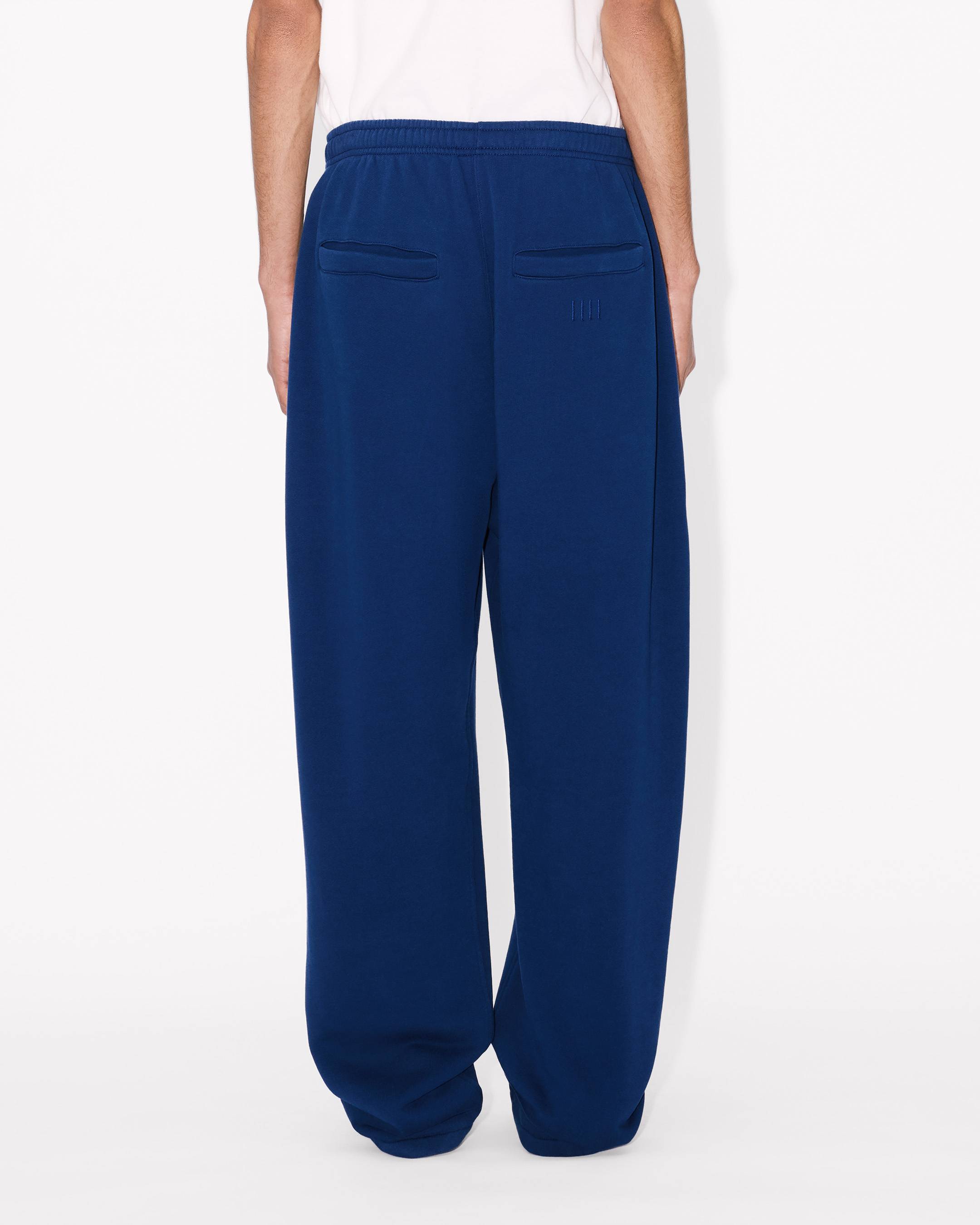 Kenzo Boke Flower 20 Embroidered Straight Jopants In Cotton