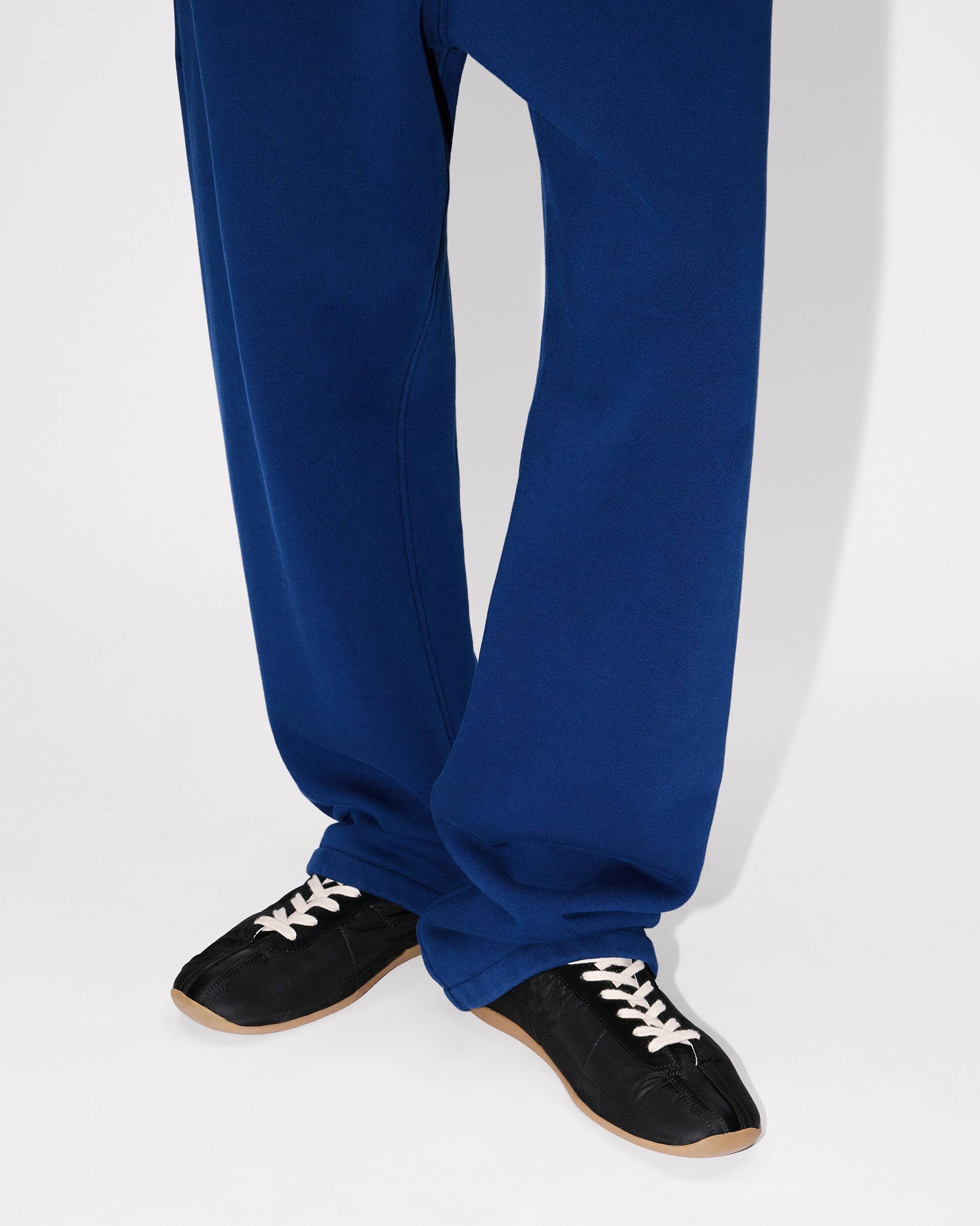 Kenzo Boke Flower 20 Embroidered Straight Jopants In Cotton