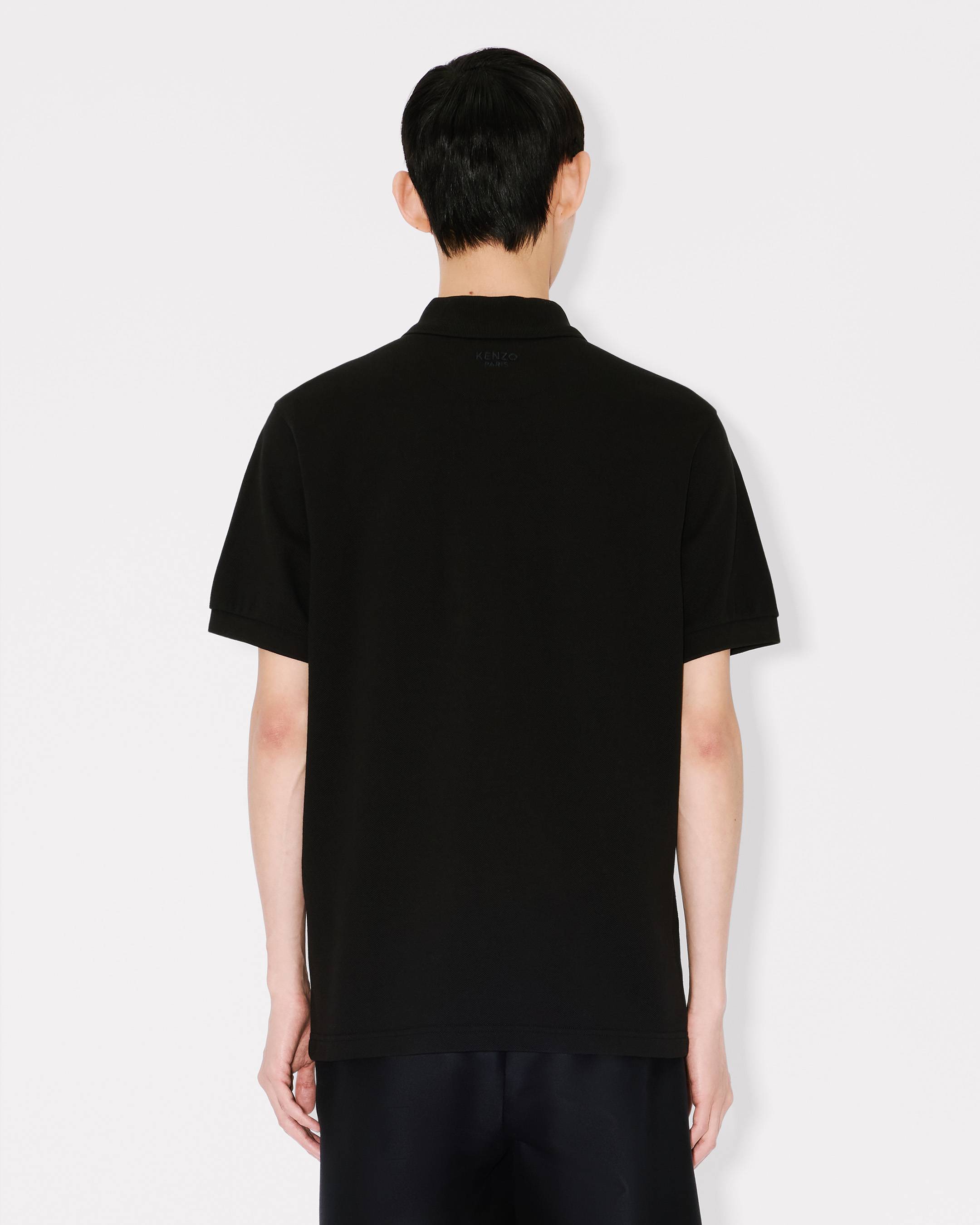 Kenzo Wild Tiger Slim Polo In Cotton