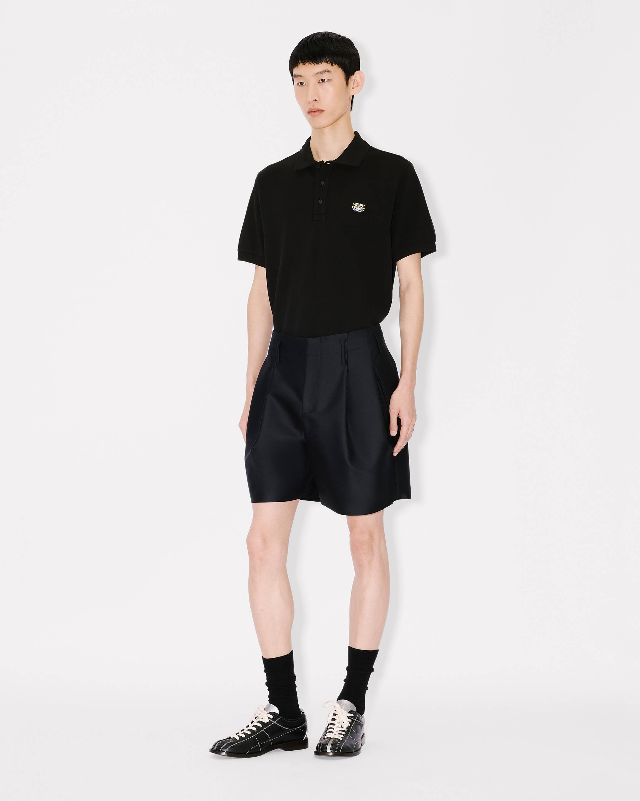 Kenzo Wild Tiger Slim Polo In Cotton