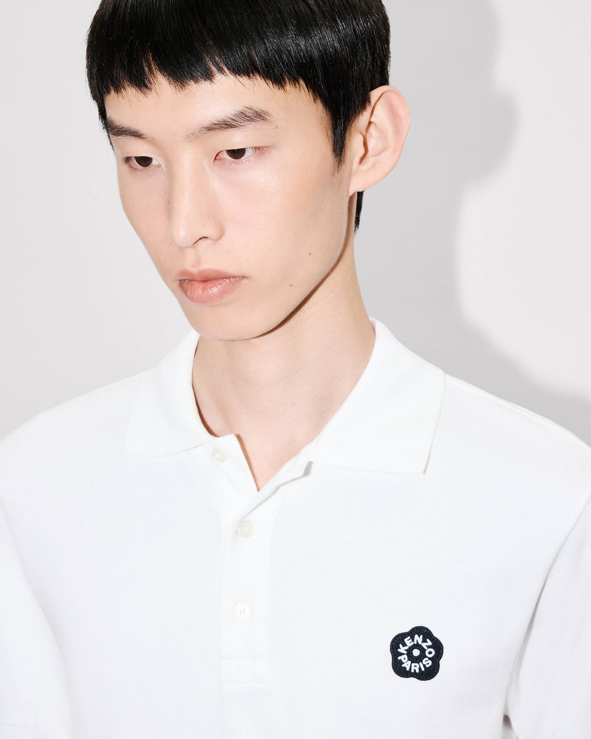 Kenzo Boke Flower 20 Slim Polo In Cotton