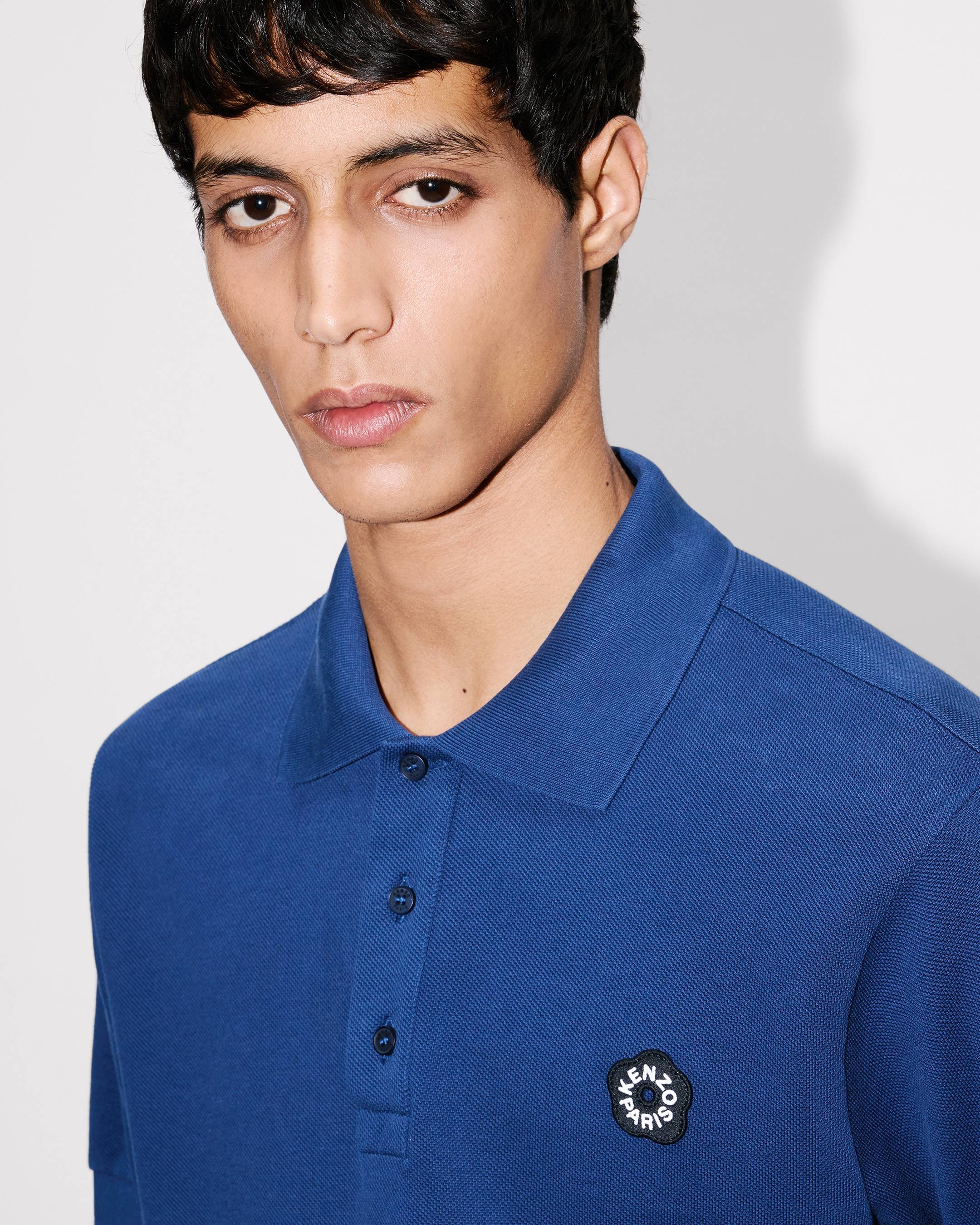 Kenzo Boke Flower 20 Slim Polo In Cotton