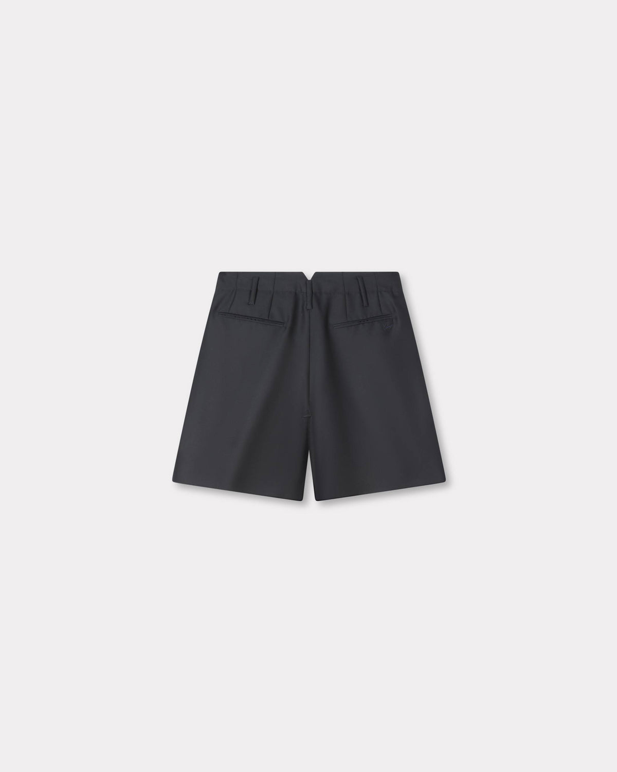 Kenzo Tailored Short In Virgin Wool And Silk