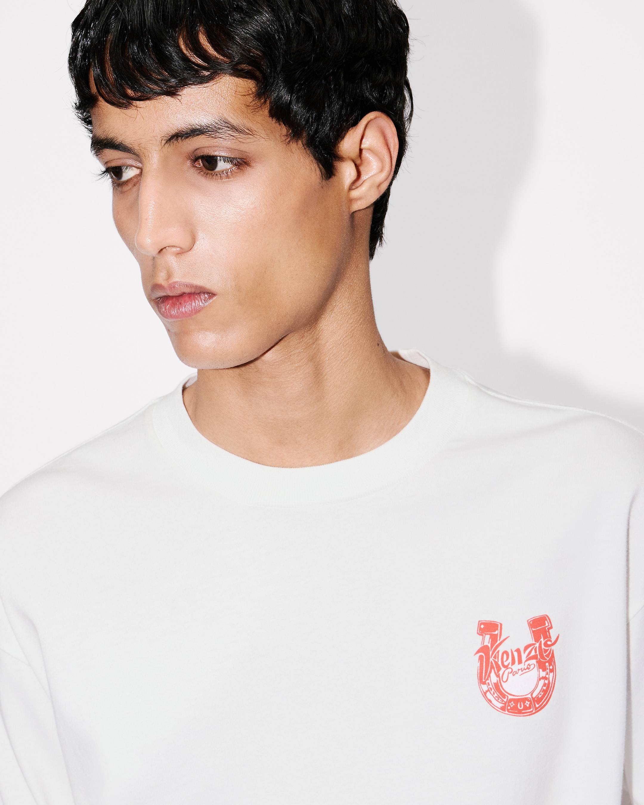 Kenzo Lunar New Year Relax Long Sleeve Tshirt In Cotton