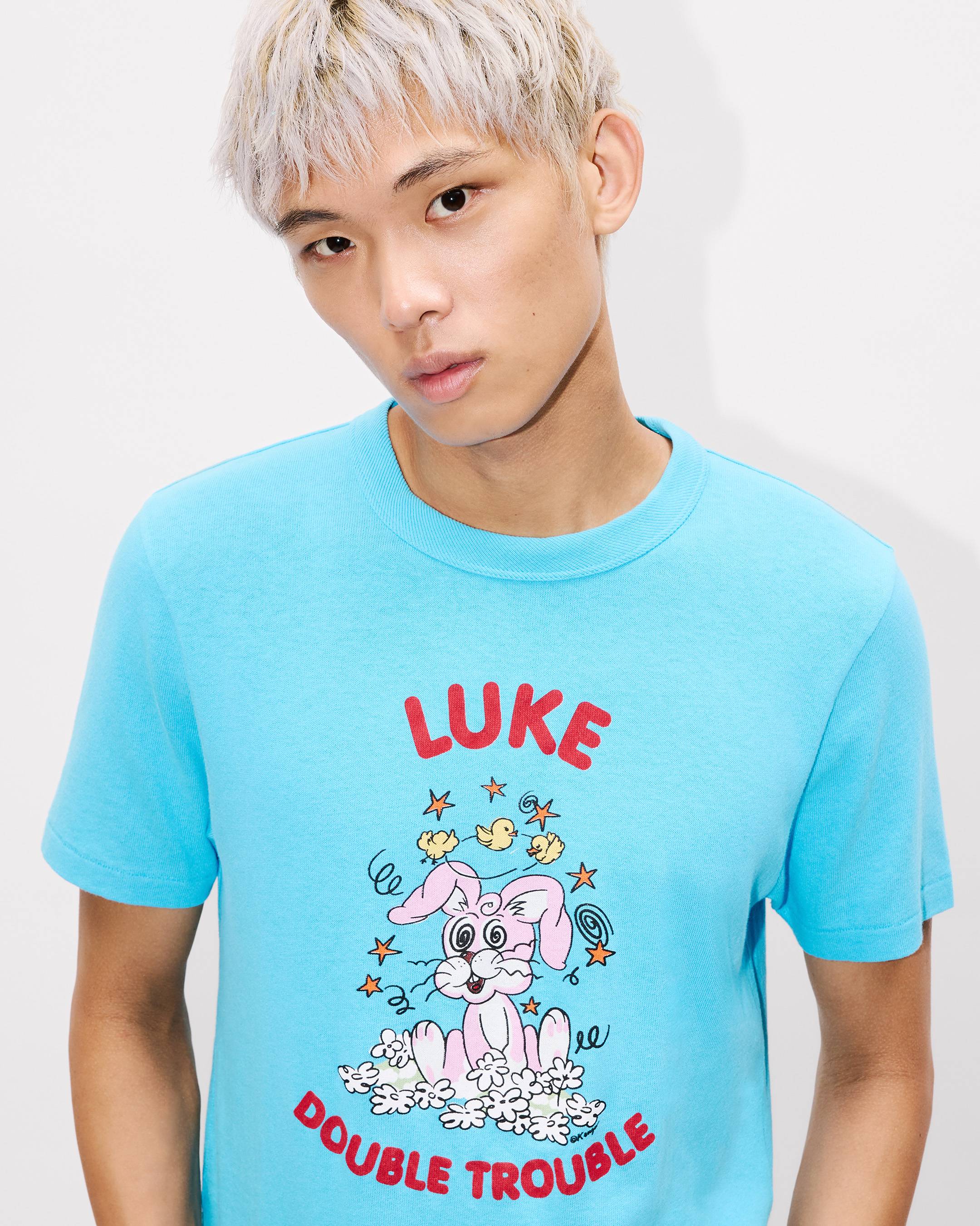 Kenzo Cartoon Slim Tshirt In Cotton