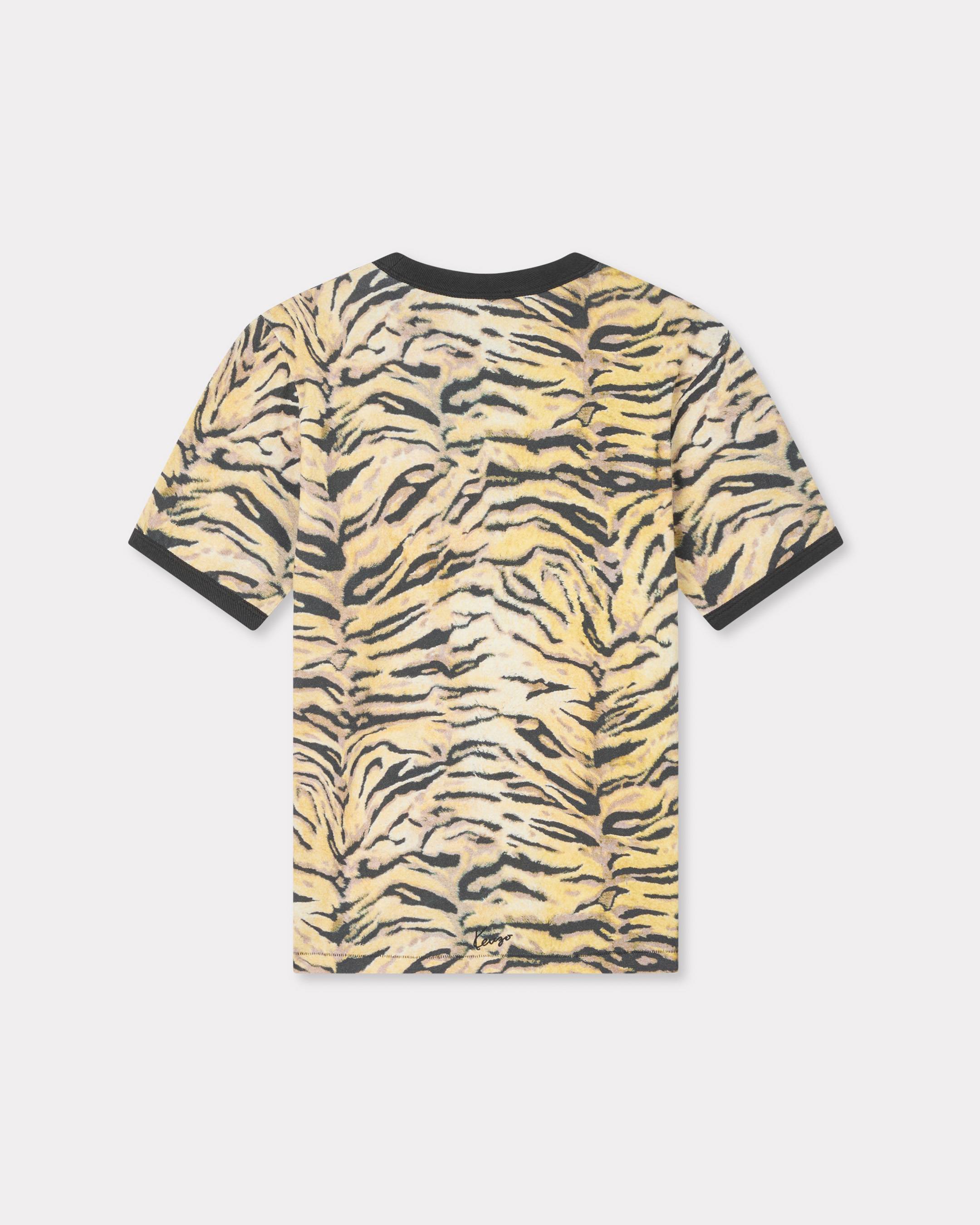 Kenzo Tiger Slim Tshirt In Cotton