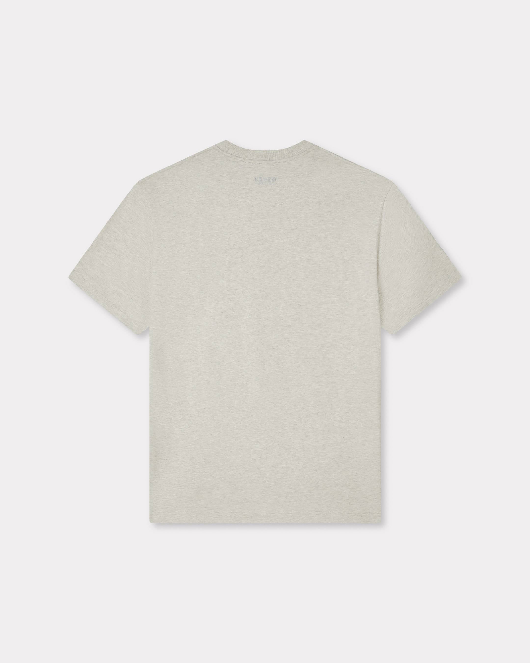 Kenzo Wild Tiger Embroidered Tshirt In Cotton