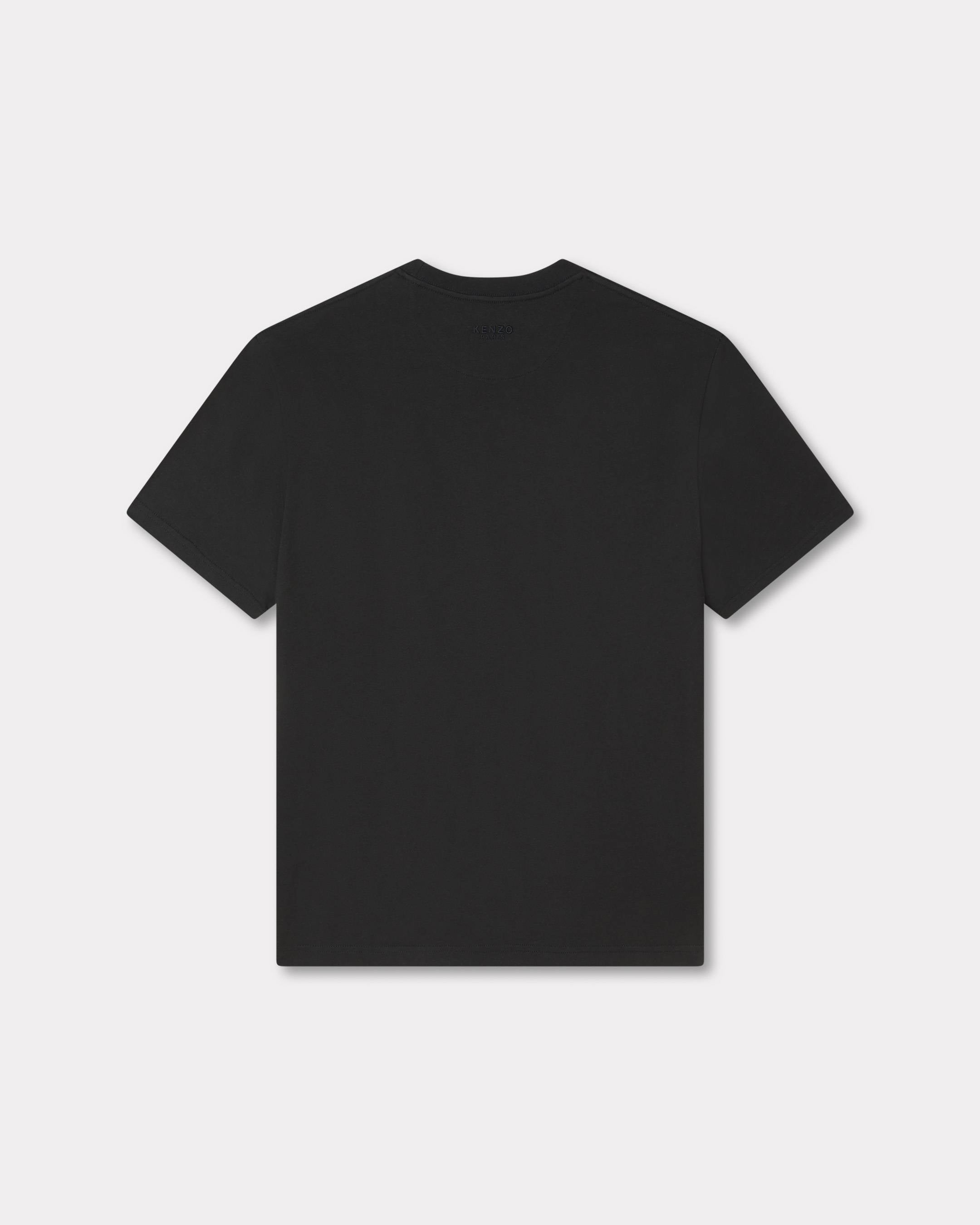 Kenzo Wild Tiger Embroidered Tshirt In Cotton
