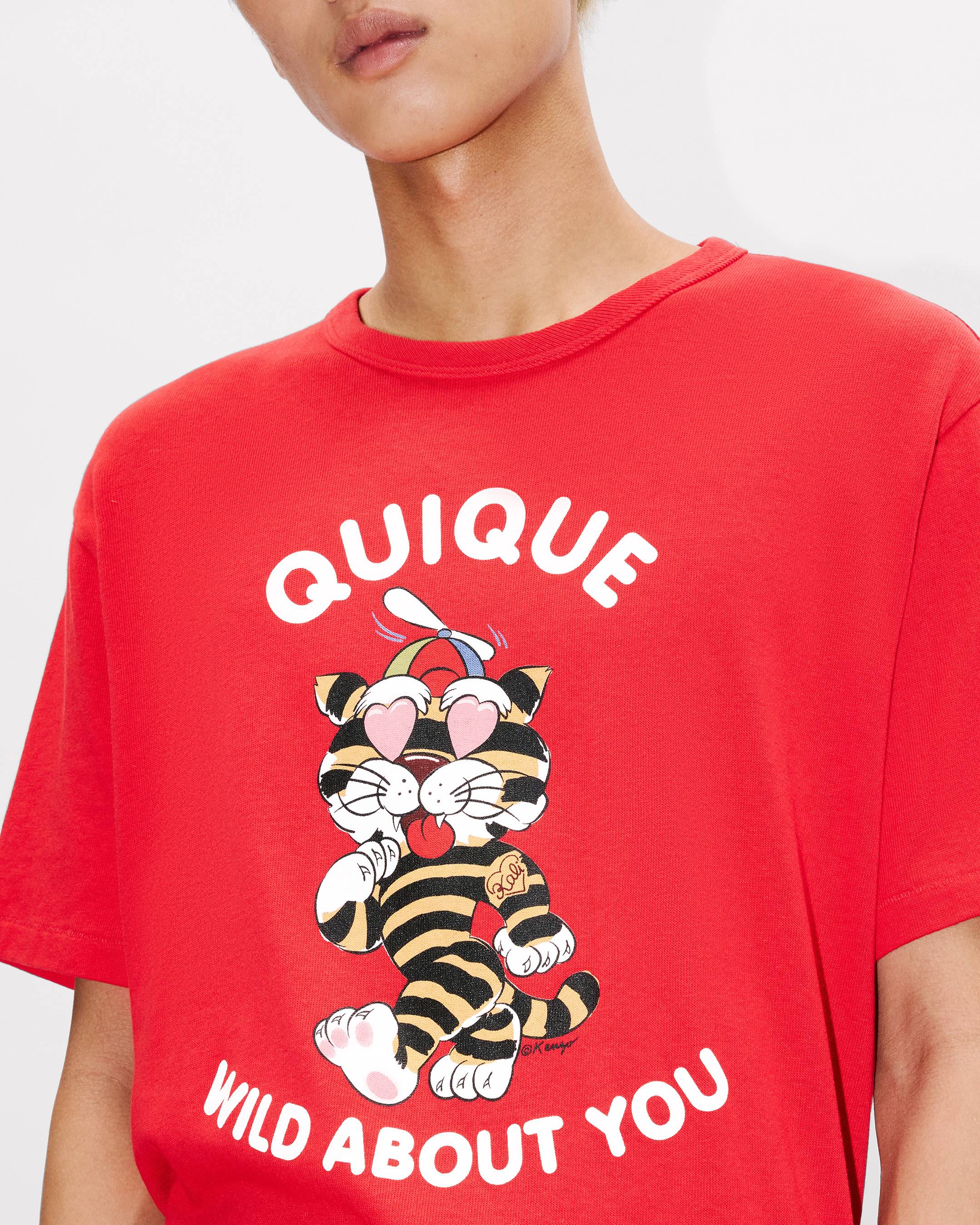 Kenzo Cartoon Genderless Tshirt In Cotton