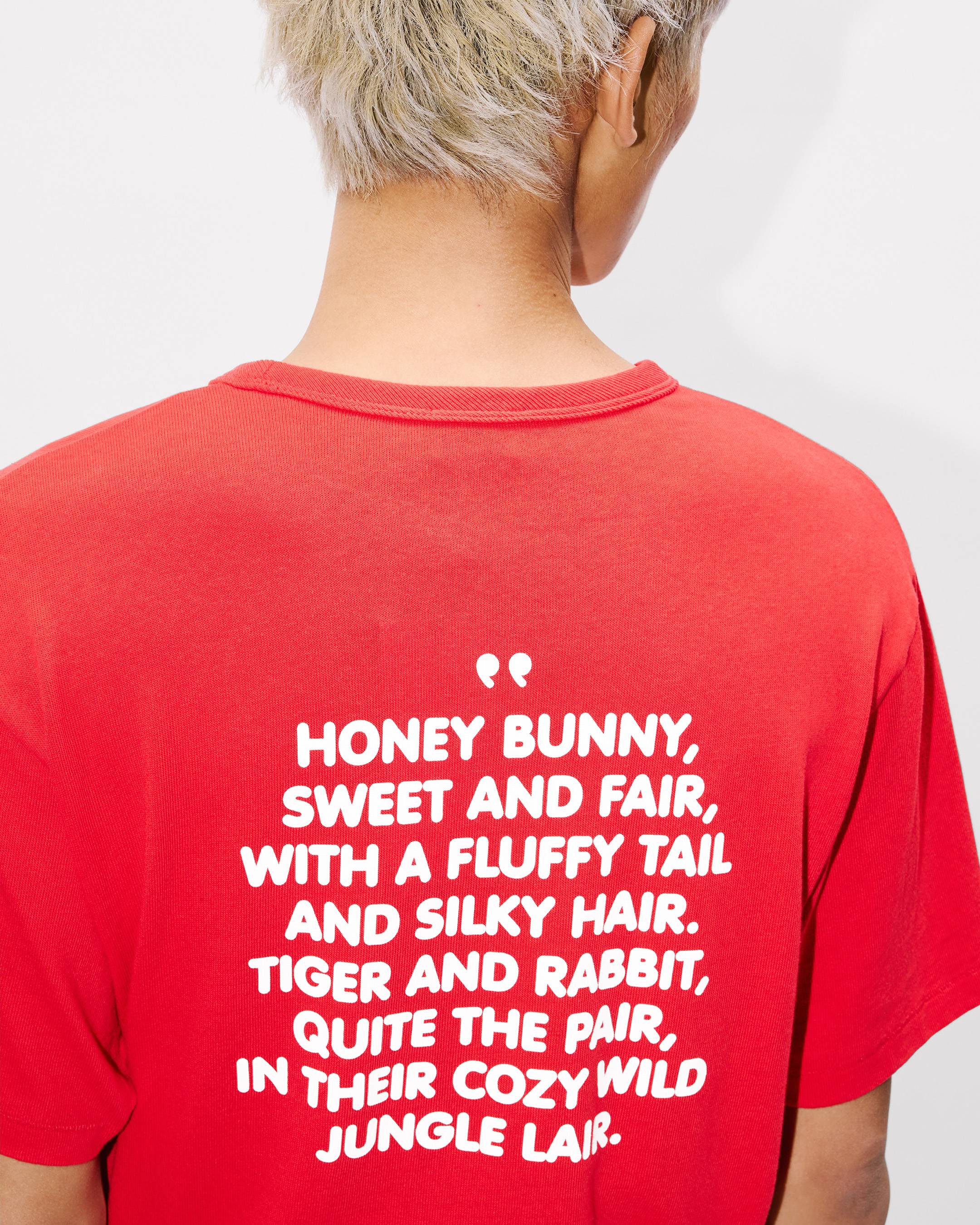Kenzo Cartoon Genderless Tshirt In Cotton