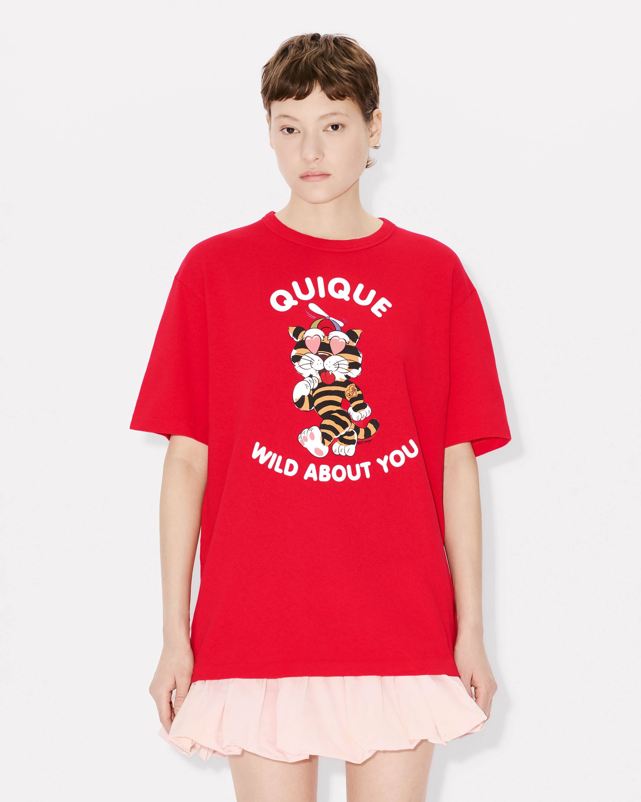 Kenzo Cartoon Genderless Tshirt In Cotton