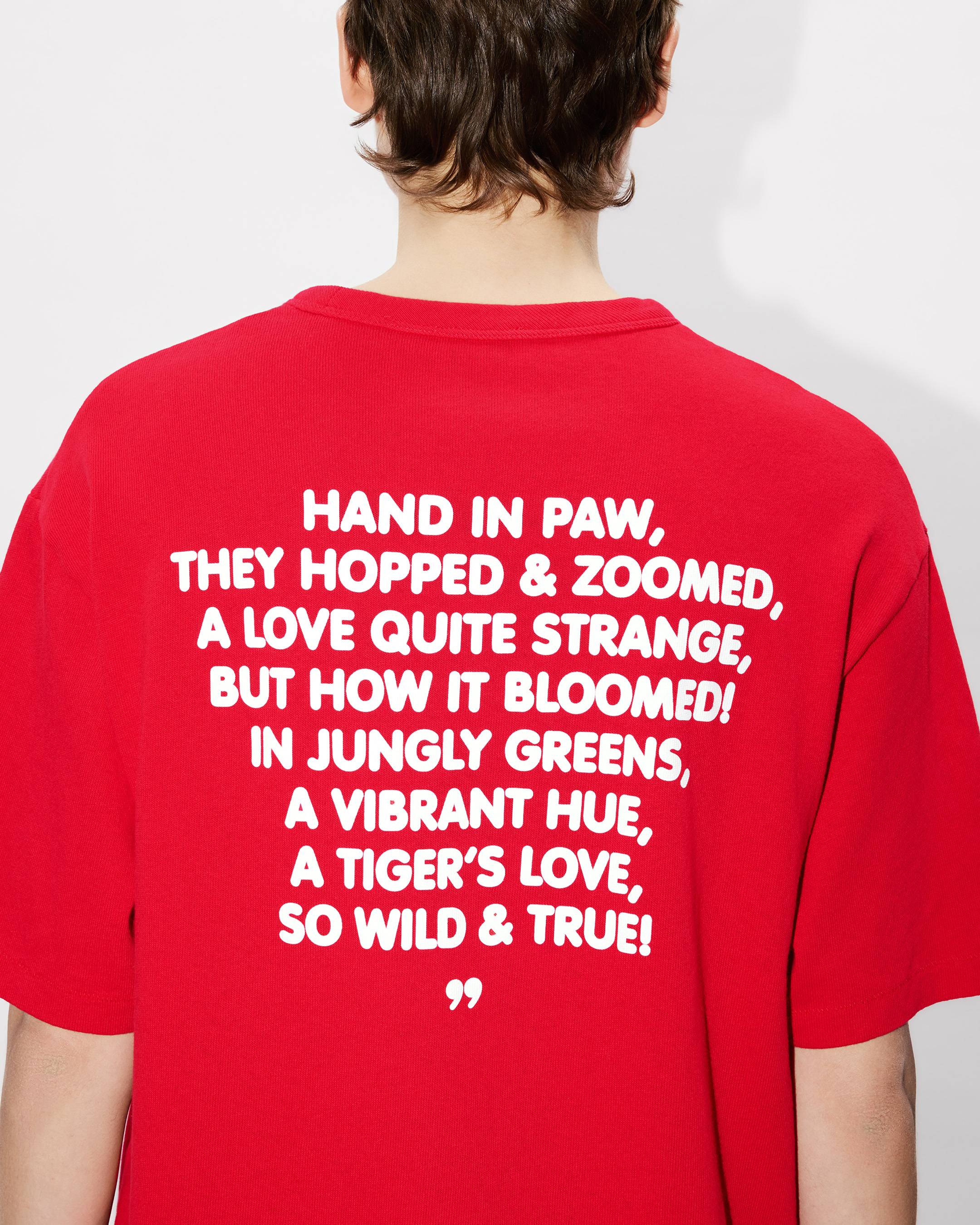 Kenzo Cartoon Genderless Tshirt In Cotton