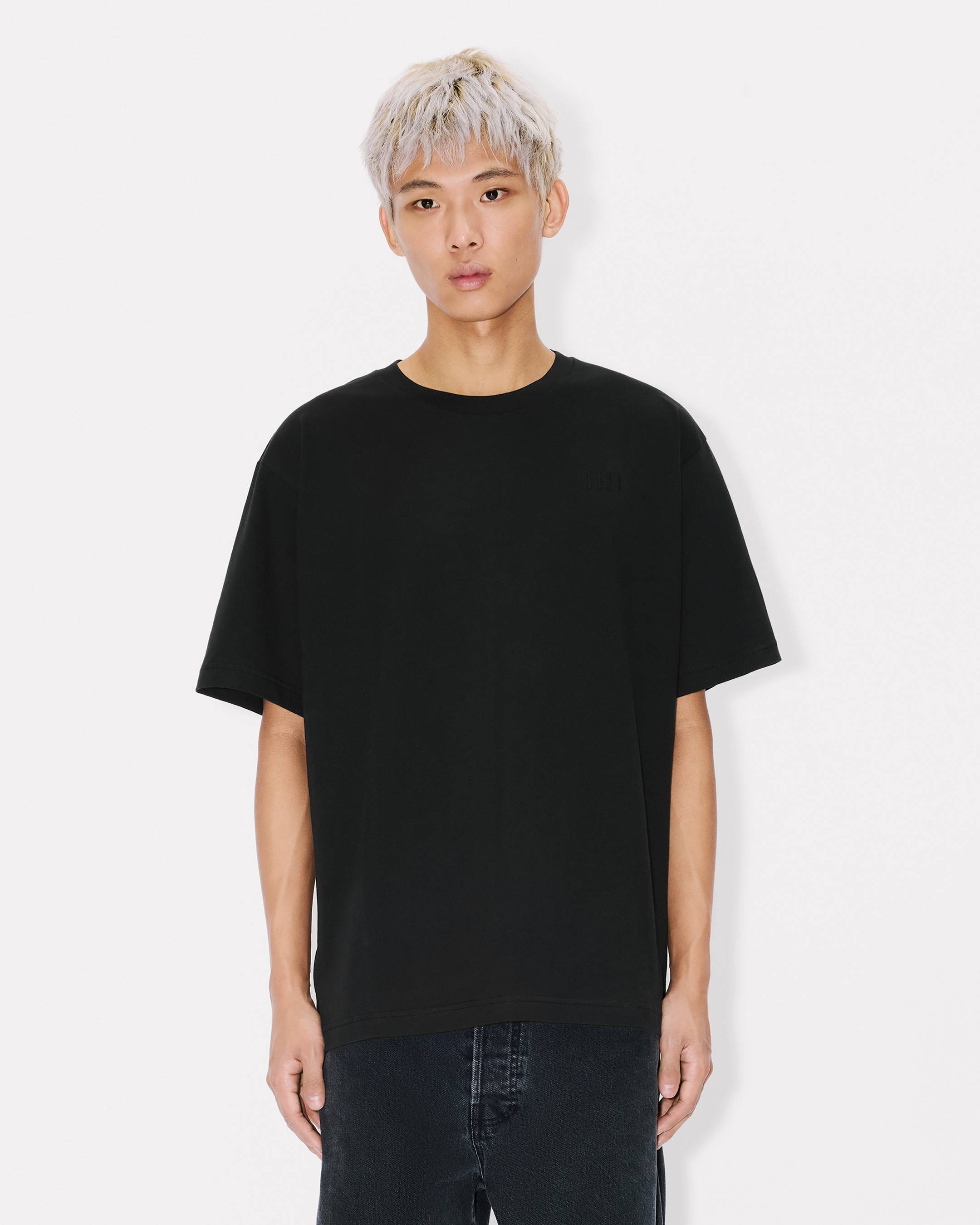 Kenzo Boke Flower 20 Embroidered Oversized Tshirt In Cotton