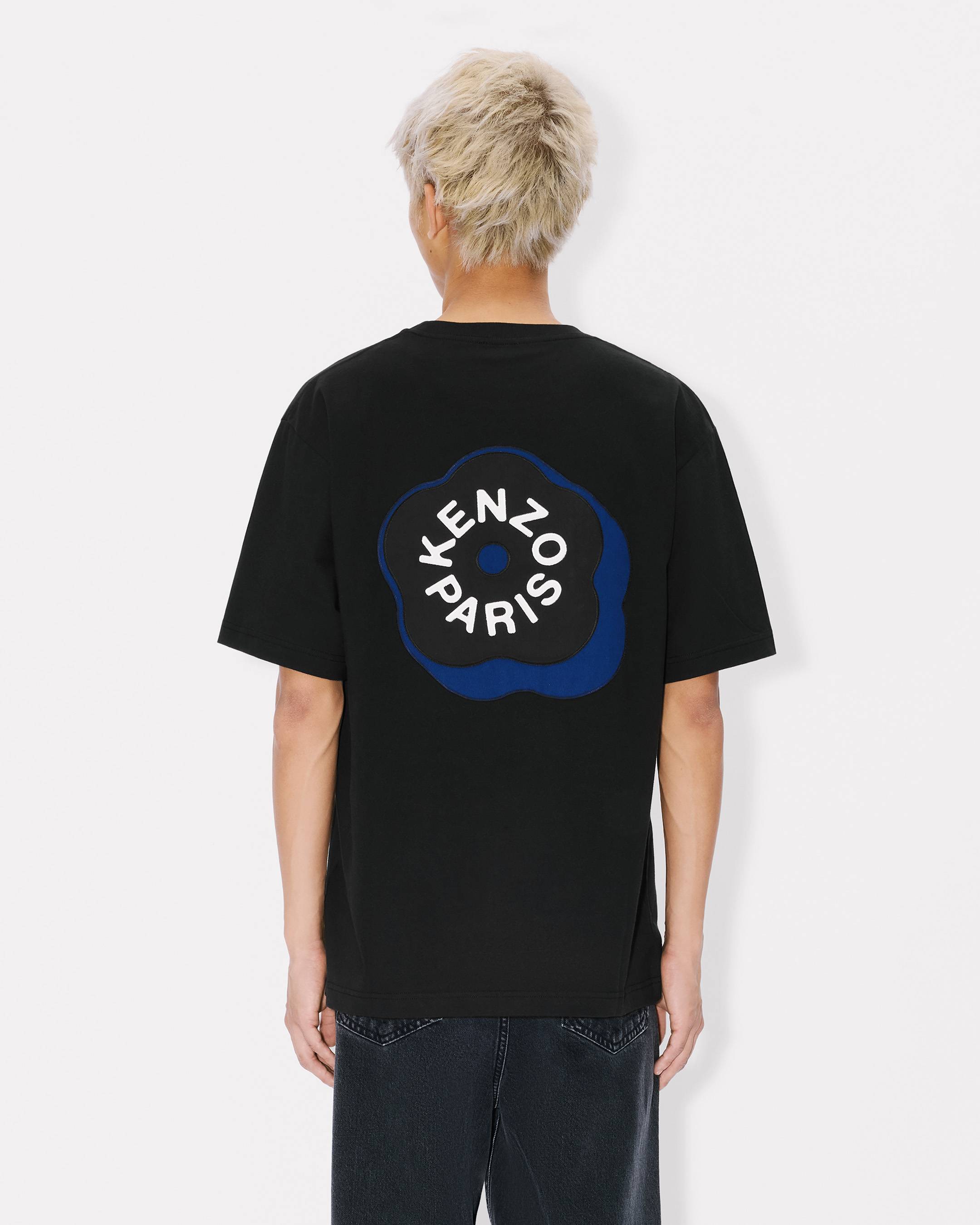 Kenzo Boke Flower 20 Embroidered Oversized Tshirt In Cotton