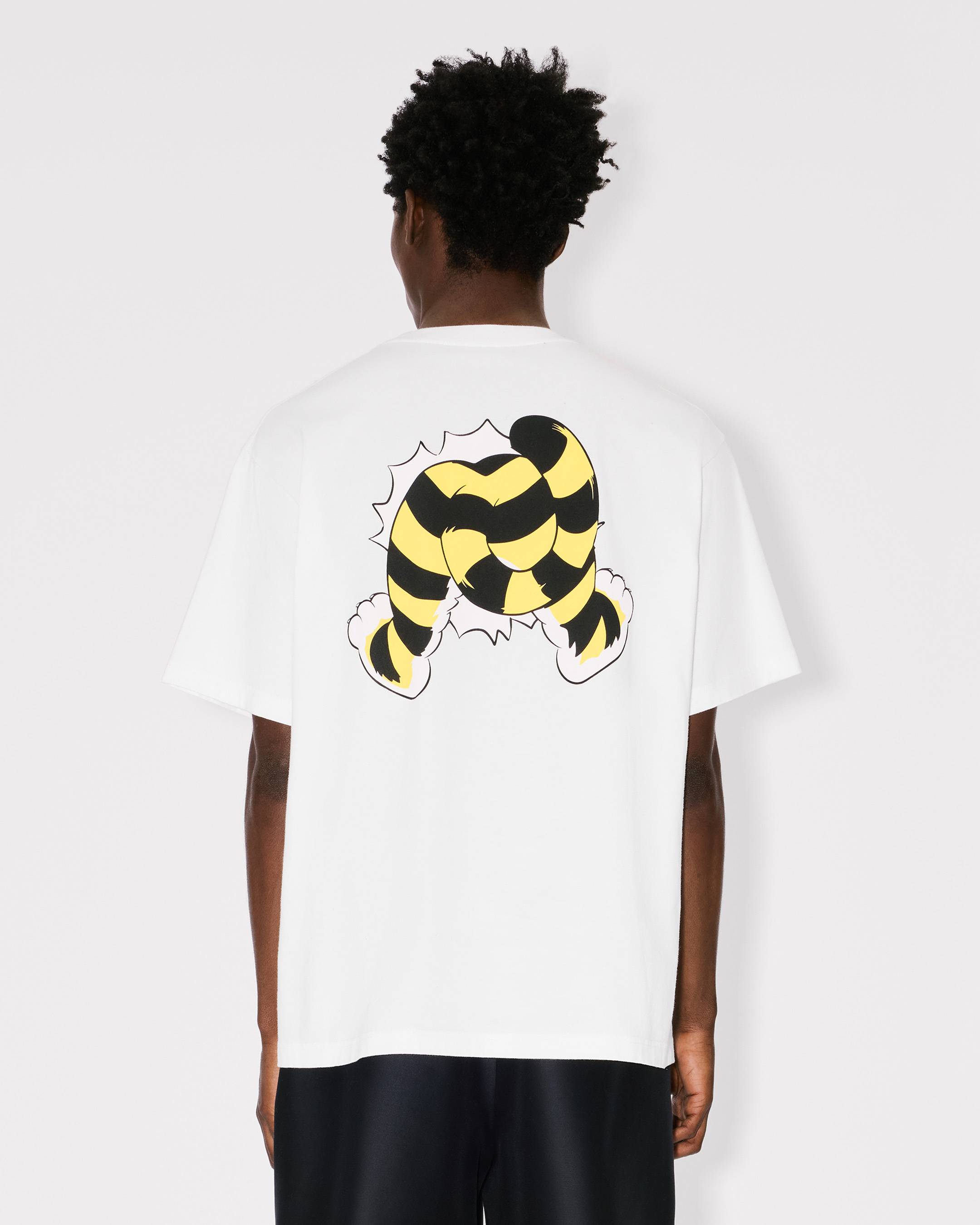 Kenzo Wild Tiger Oversized Tshirt In Cotton