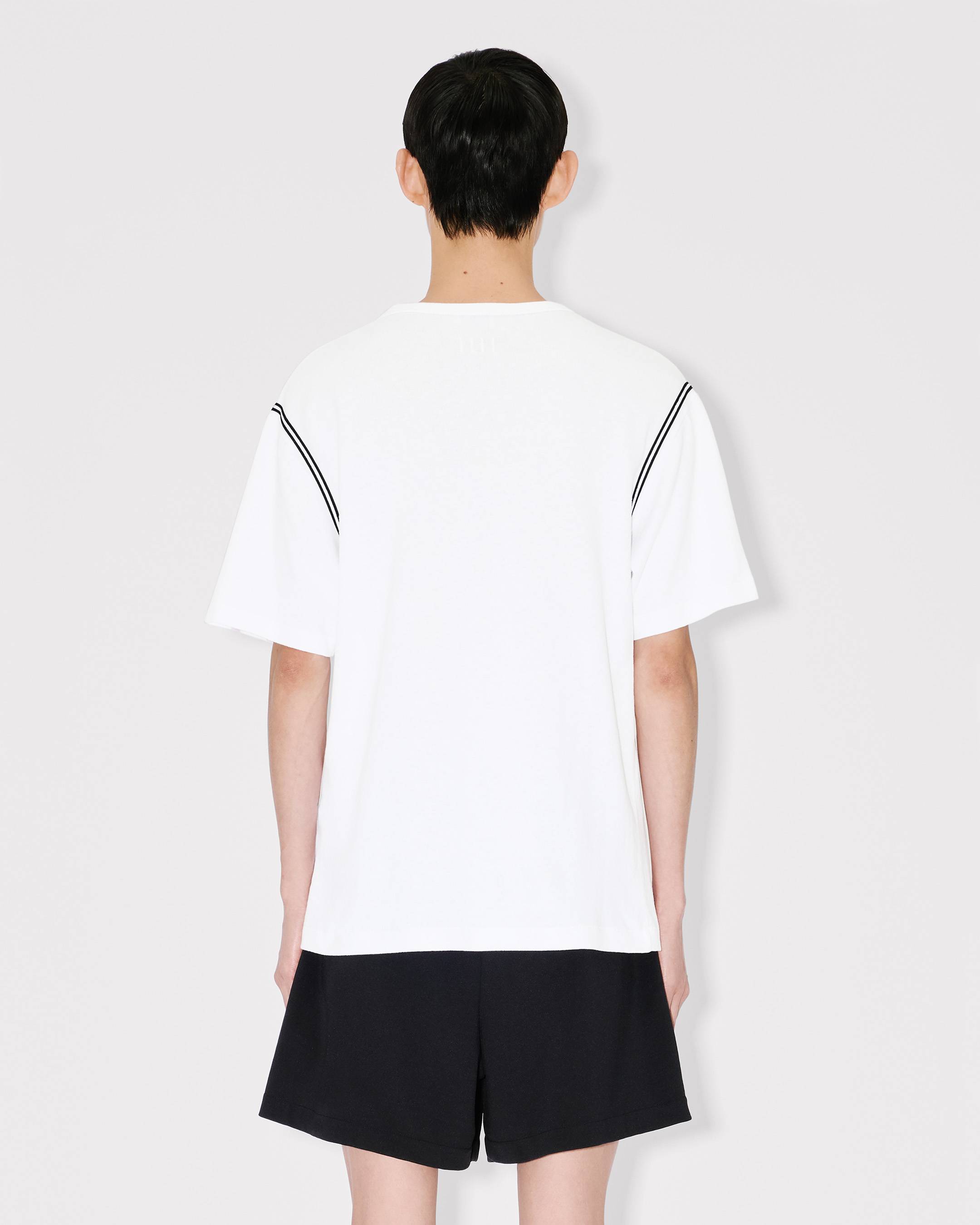 Kenzo Boke Flower 20 Embroidered Tshirt In Cotton
