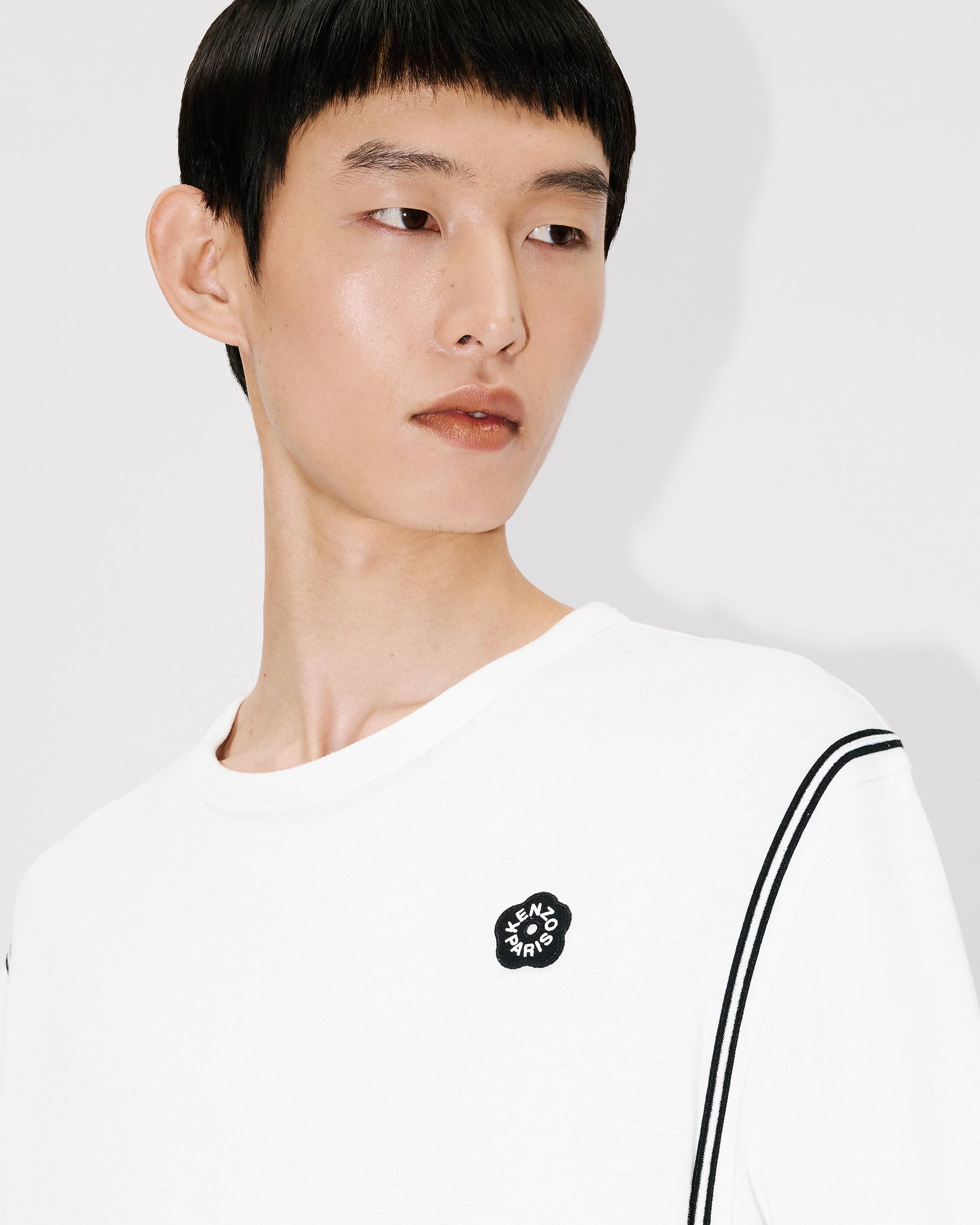 Kenzo Boke Flower 20 Embroidered Tshirt In Cotton