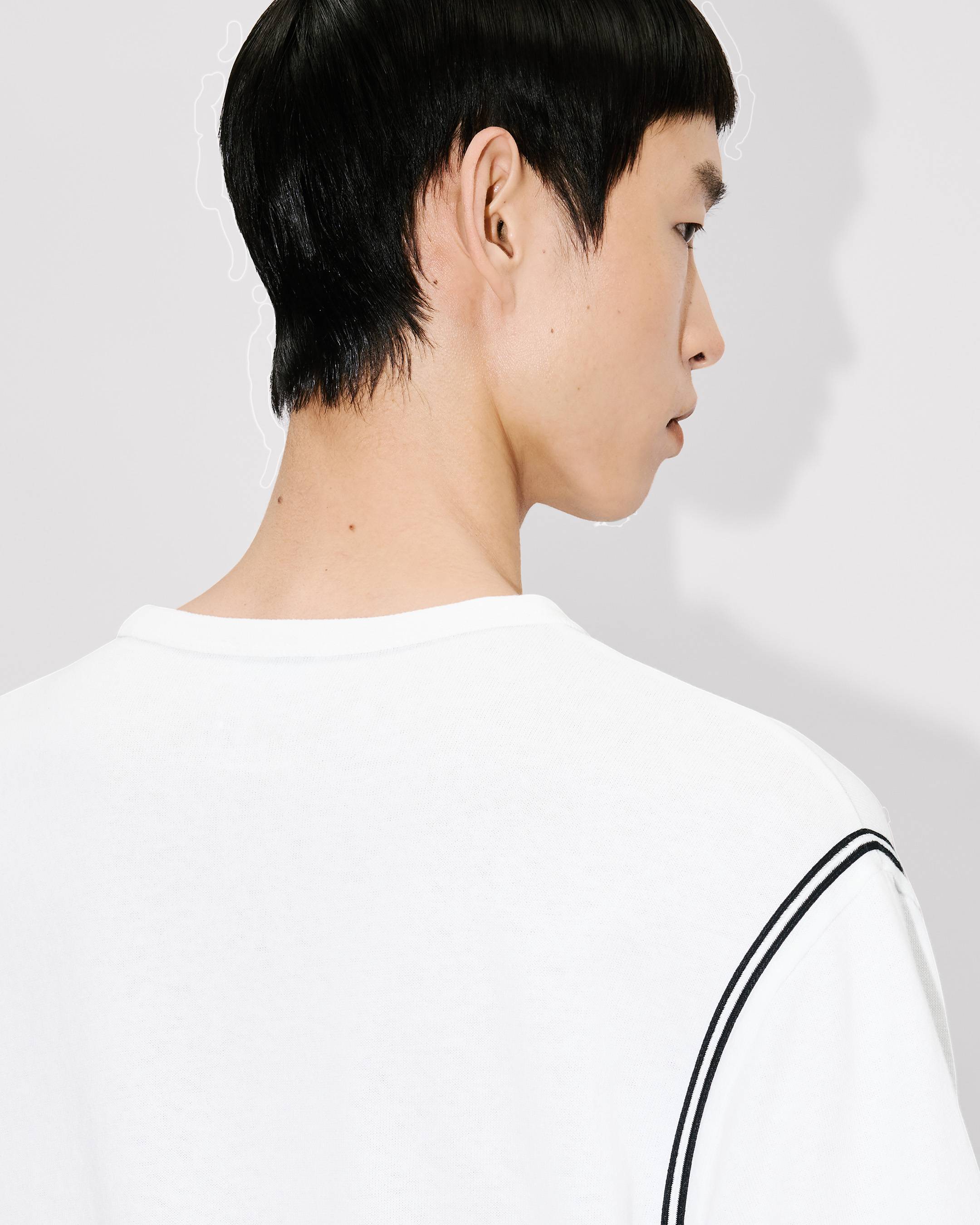 Kenzo Boke Flower 20 Embroidered Tshirt In Cotton