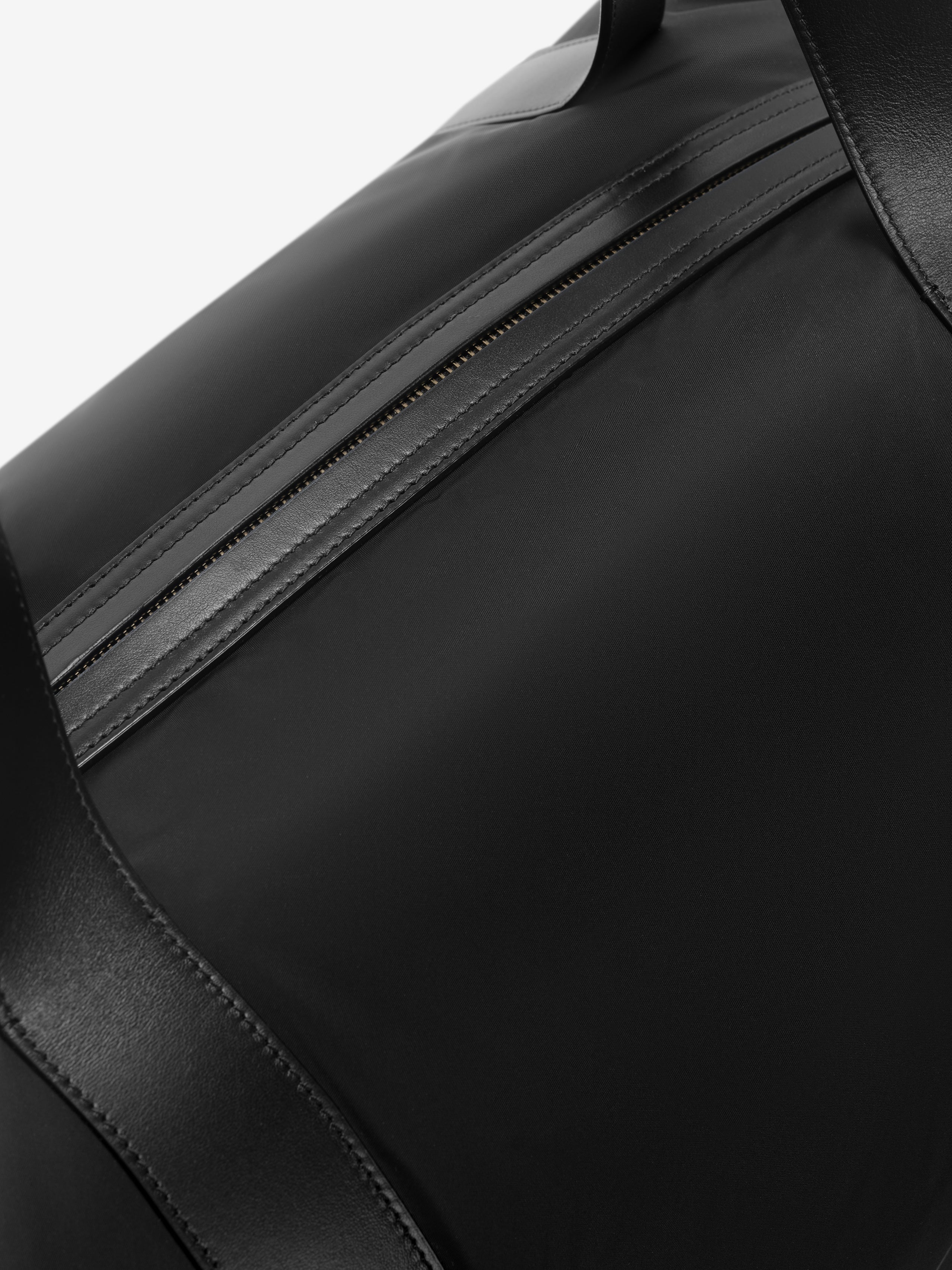 Essentials Nylon Belted Duffle Black